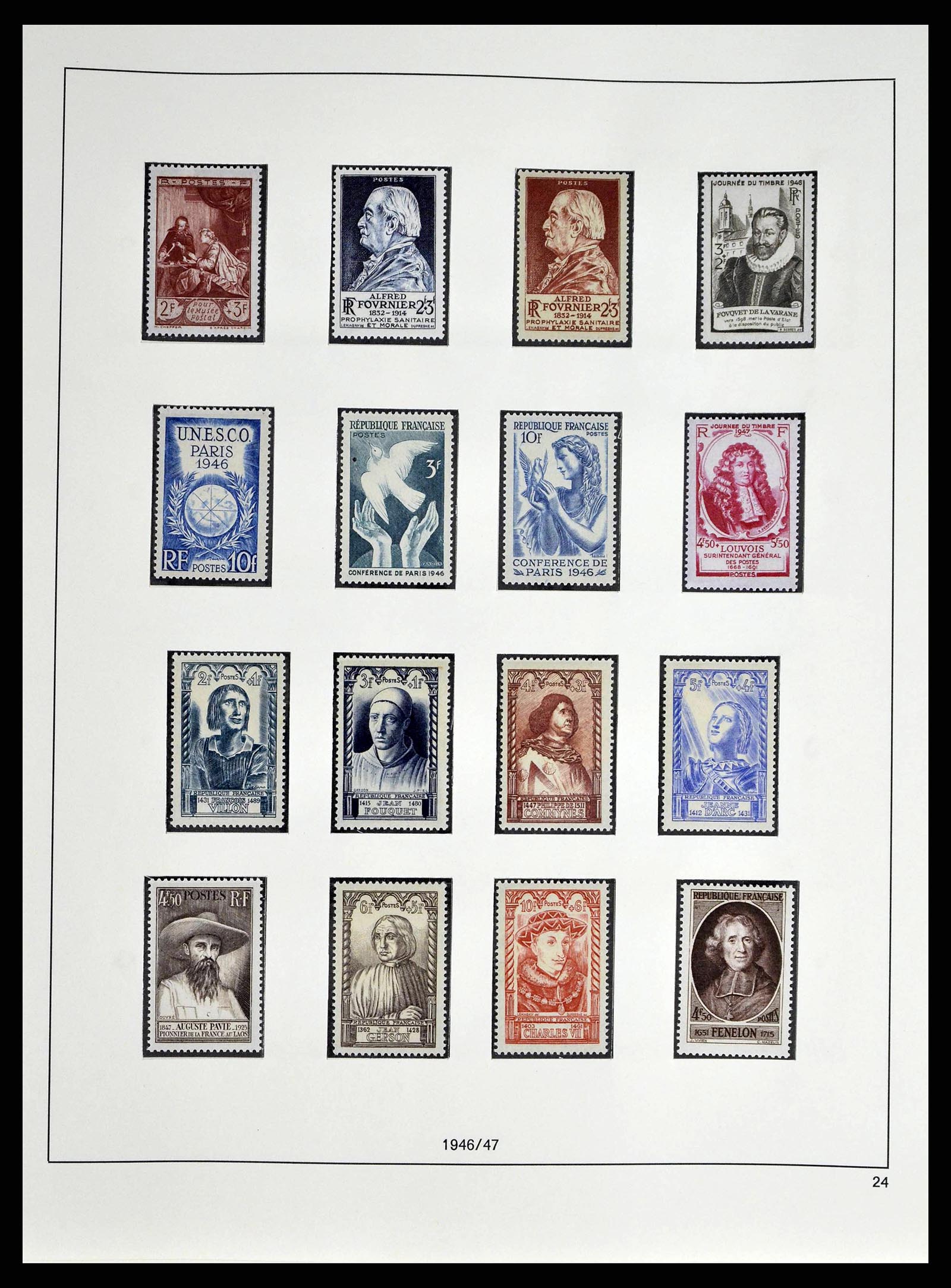 38640 0042 - Postzegelverzameling 38640 Frankrijk 1900-1974.