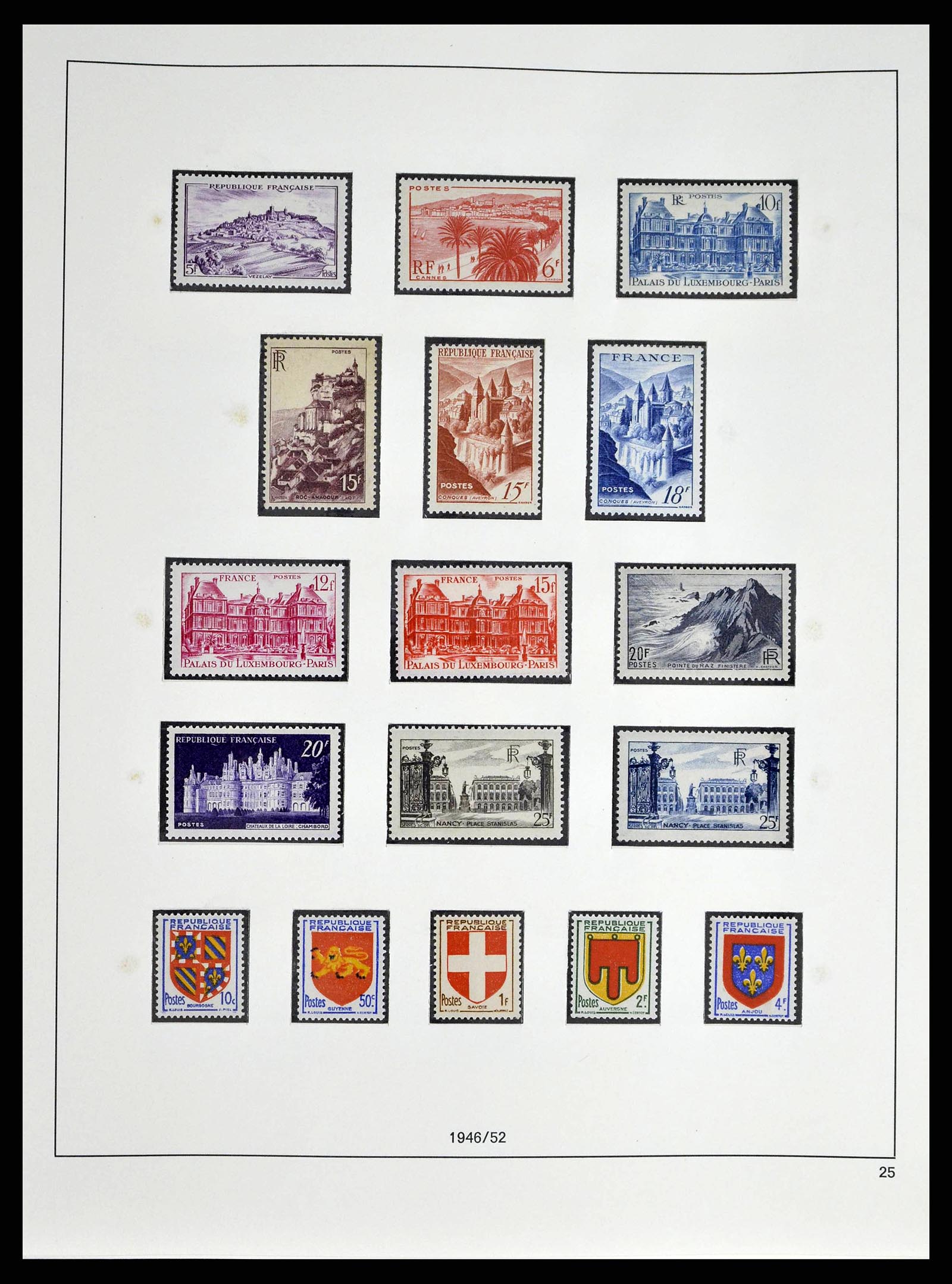 38640 0043 - Postzegelverzameling 38640 Frankrijk 1900-1974.