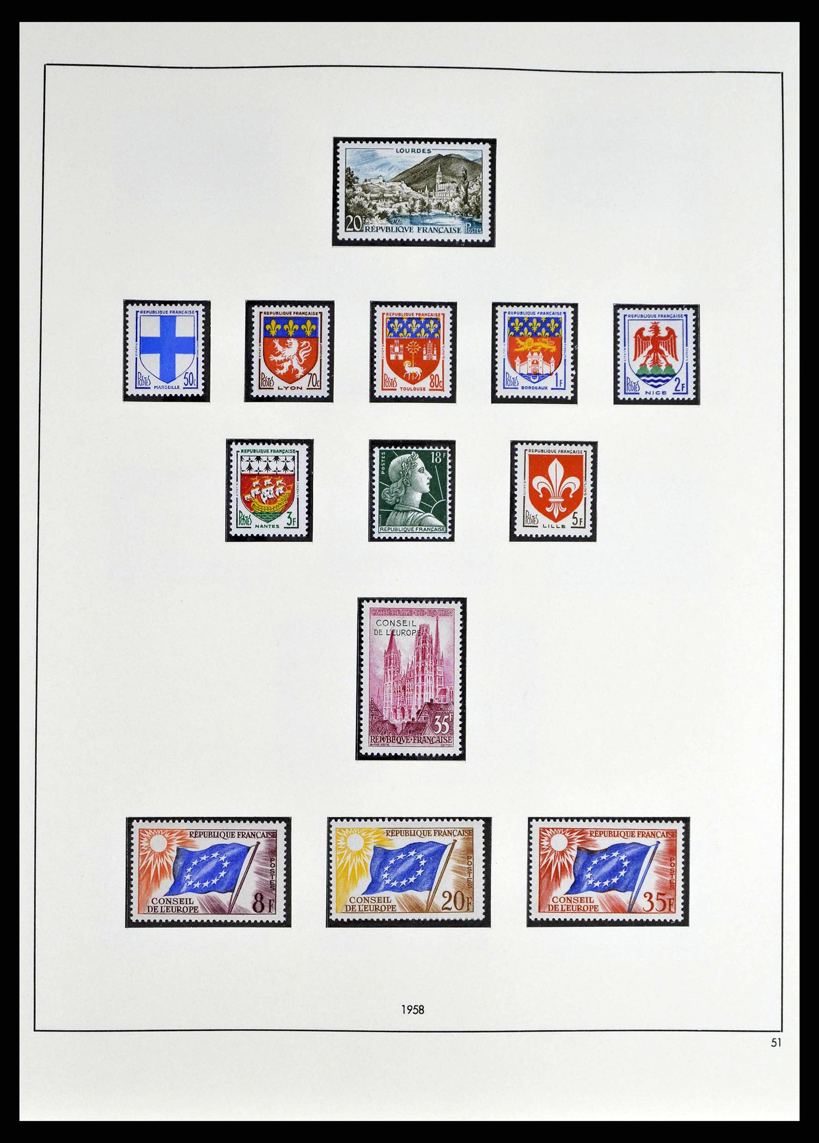 38640 0069 - Stamp collection 38640 France 1900-1974.