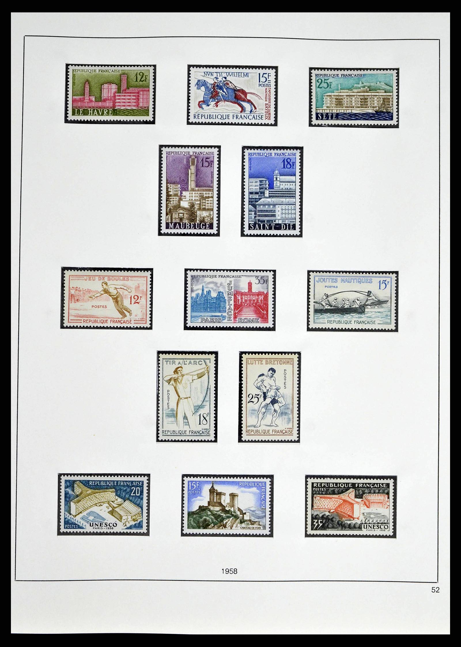 38640 0070 - Stamp collection 38640 France 1900-1974.