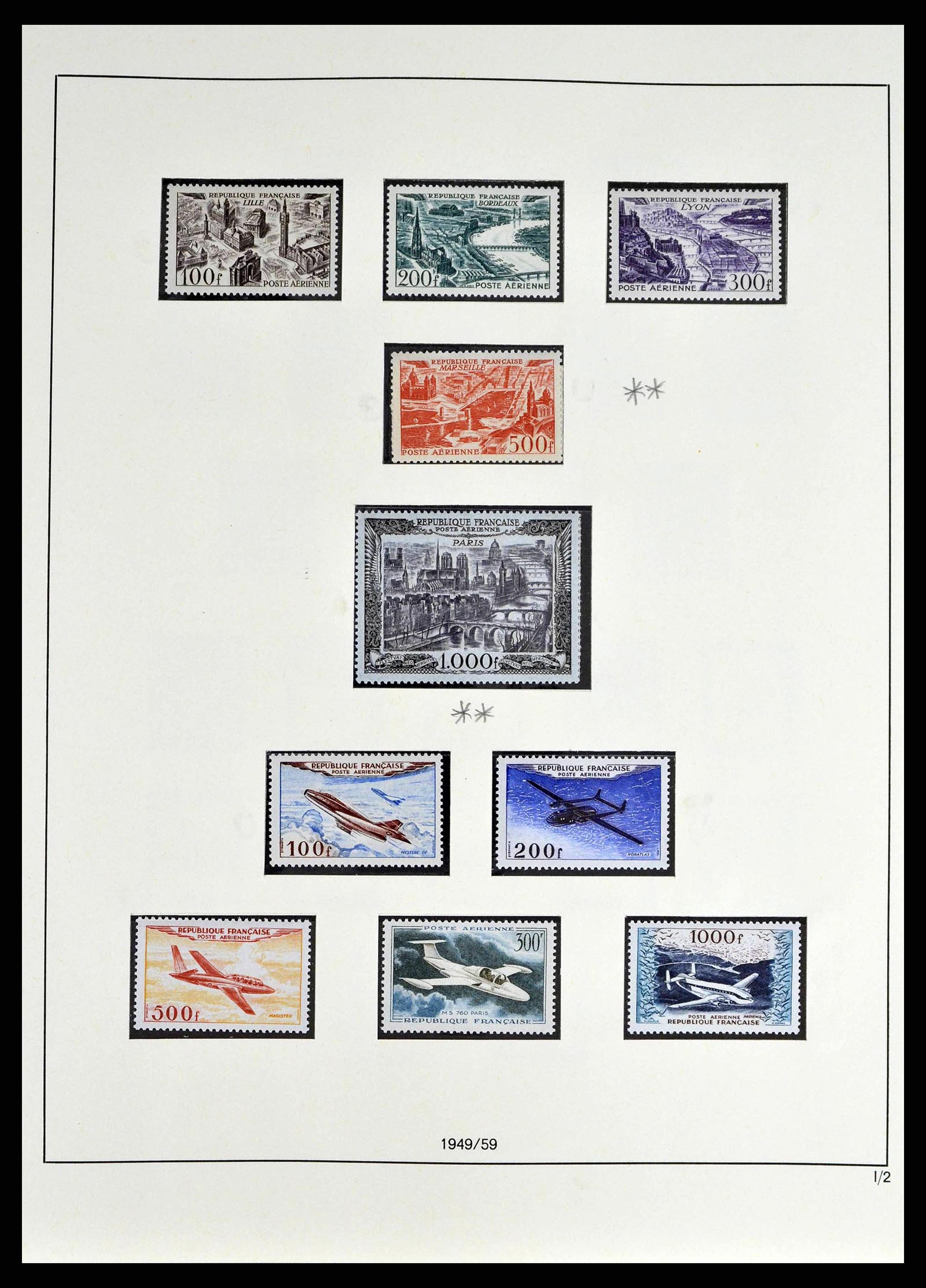 38640 0077 - Stamp collection 38640 France 1900-1974.