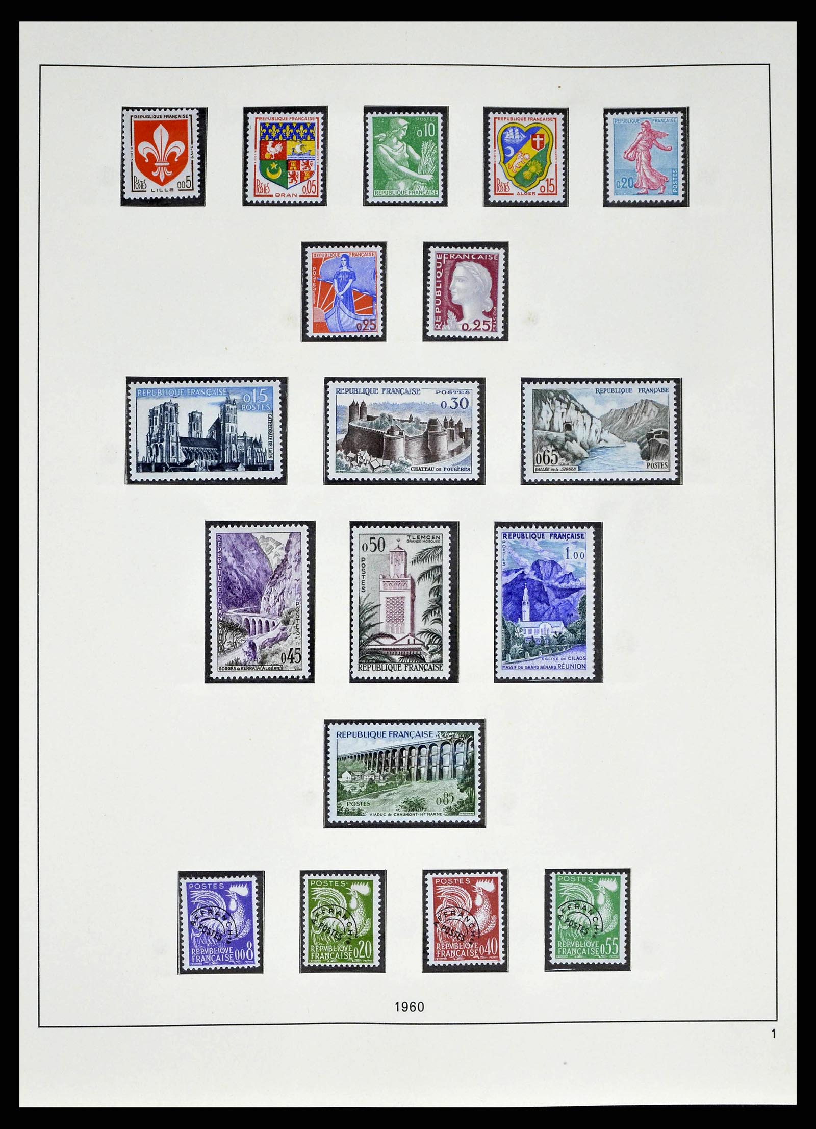 38640 0079 - Stamp collection 38640 France 1900-1974.