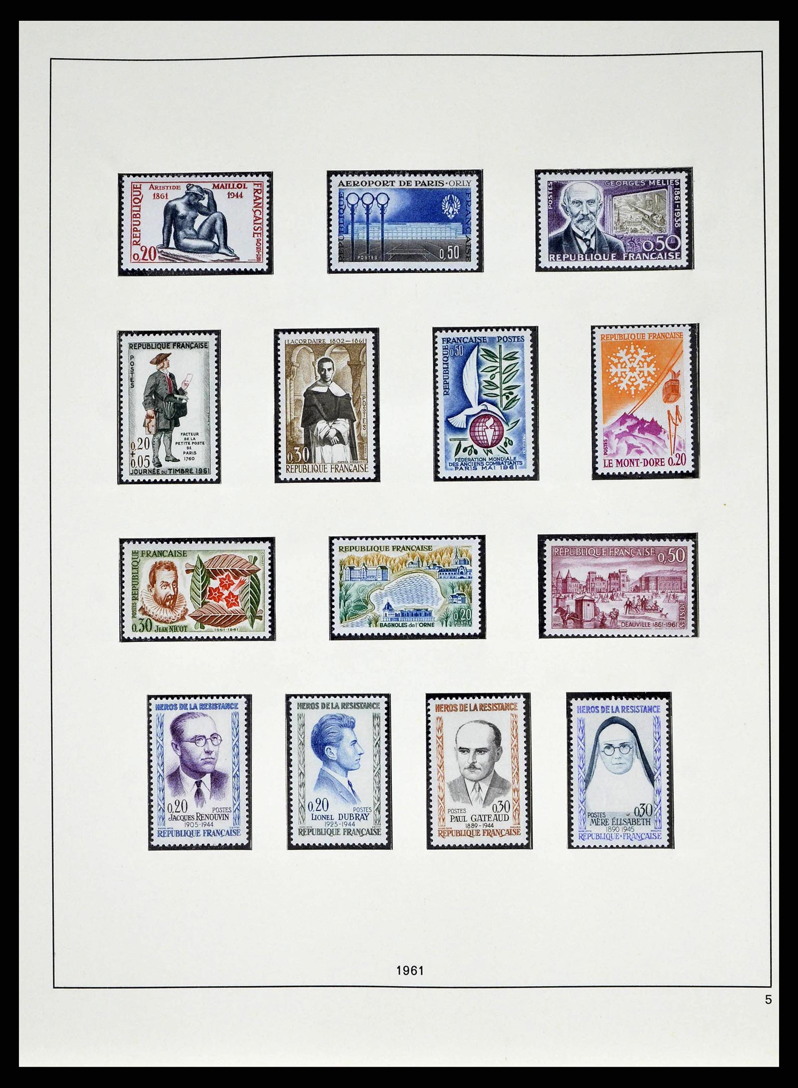 38640 0083 - Stamp collection 38640 France 1900-1974.