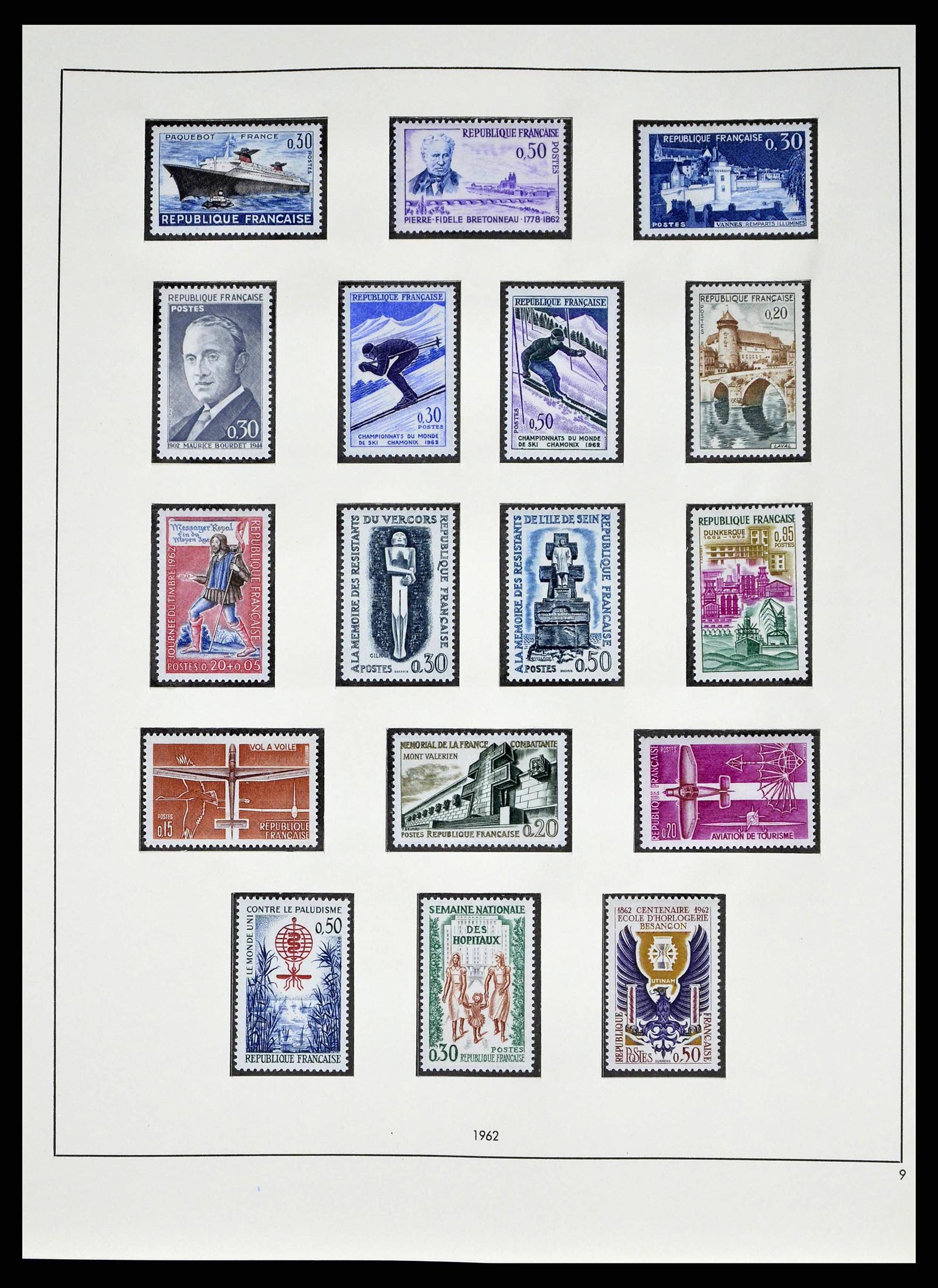 38640 0087 - Stamp collection 38640 France 1900-1974.