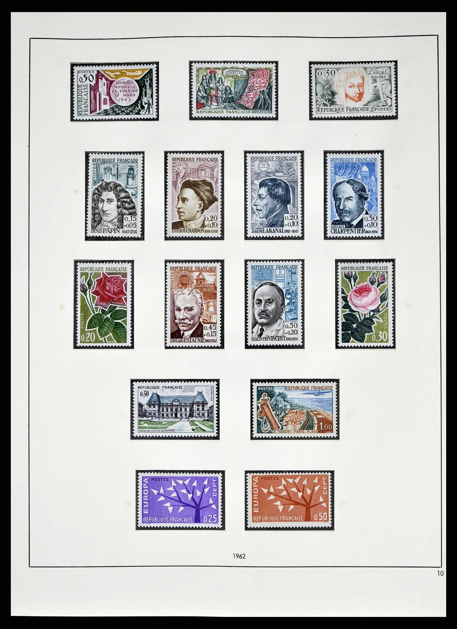 38640 0088 - Stamp collection 38640 France 1900-1974.
