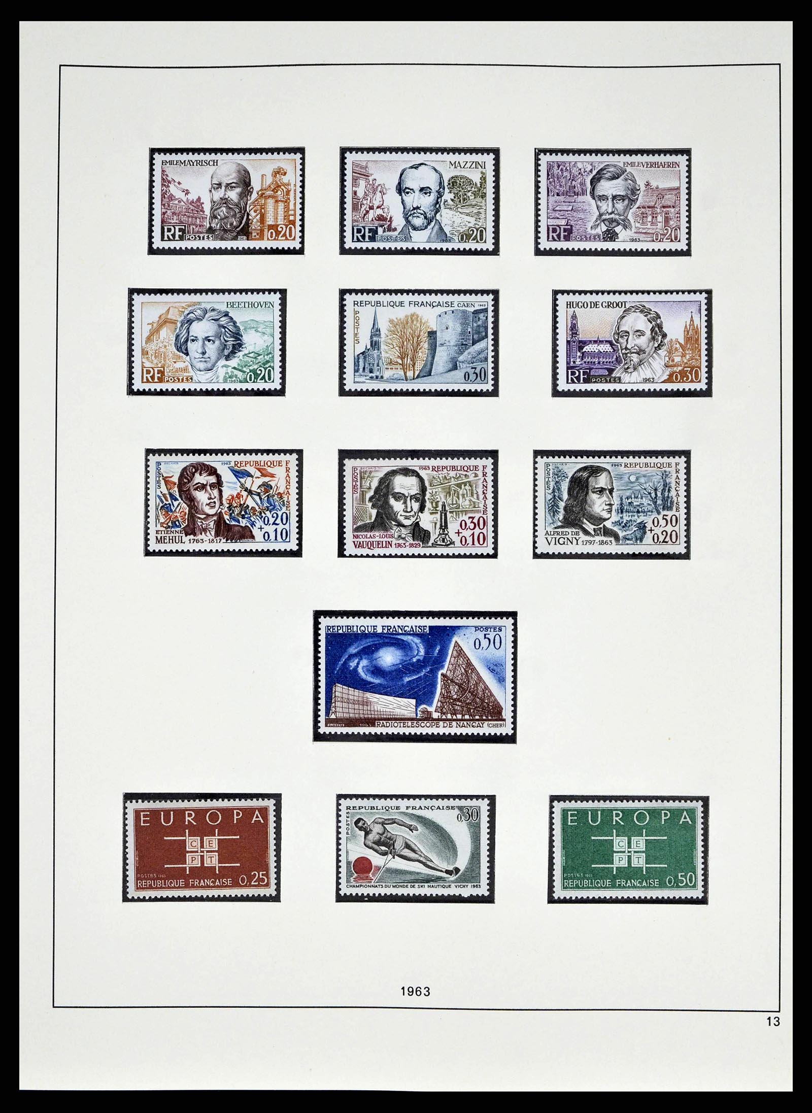 38640 0091 - Stamp collection 38640 France 1900-1974.