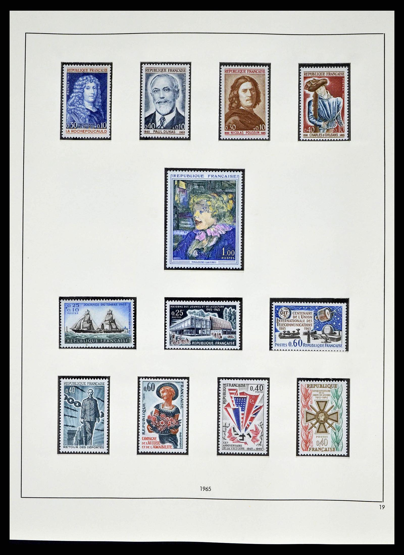 38640 0097 - Stamp collection 38640 France 1900-1974.