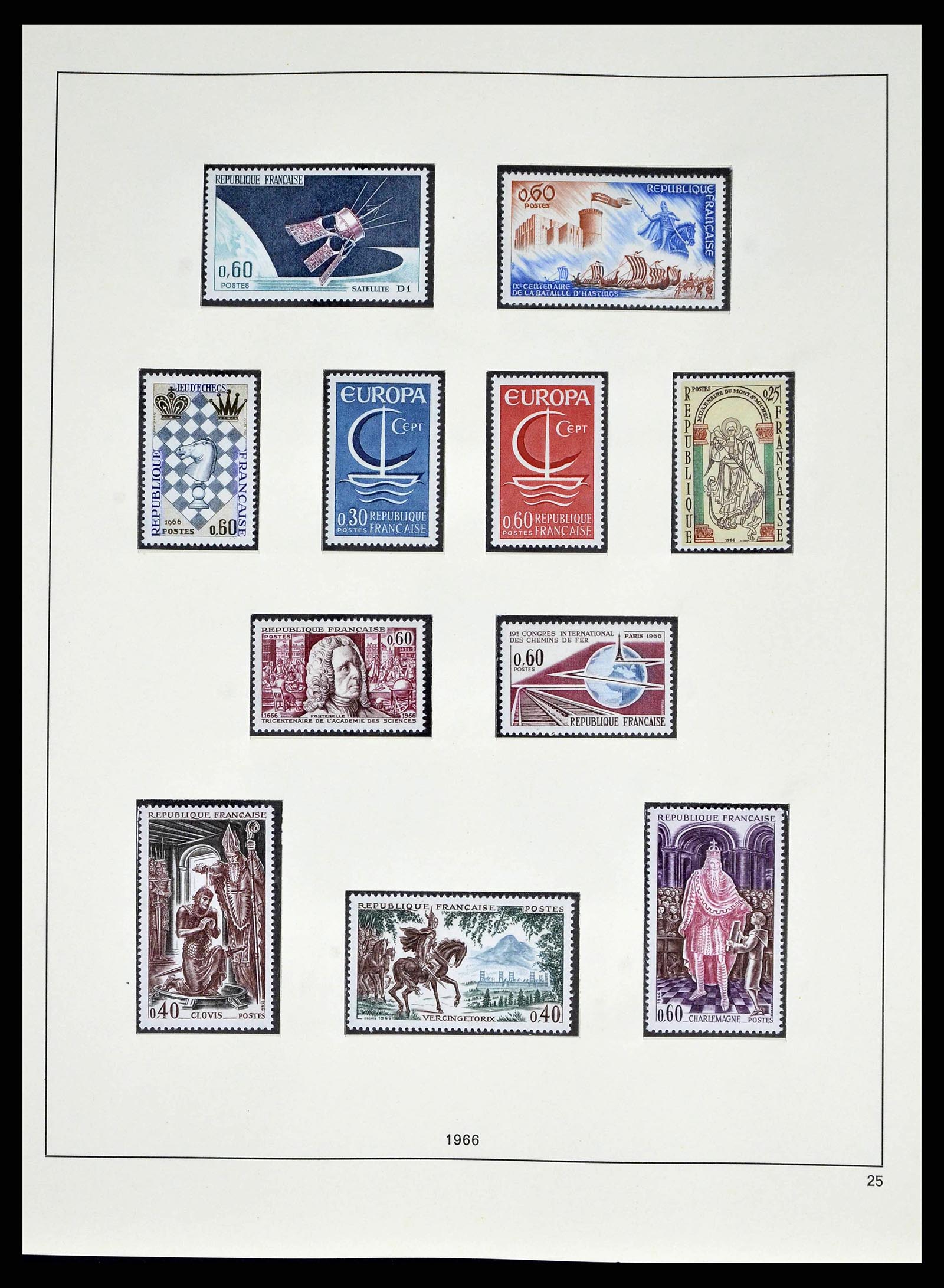 38640 0103 - Stamp collection 38640 France 1900-1974.