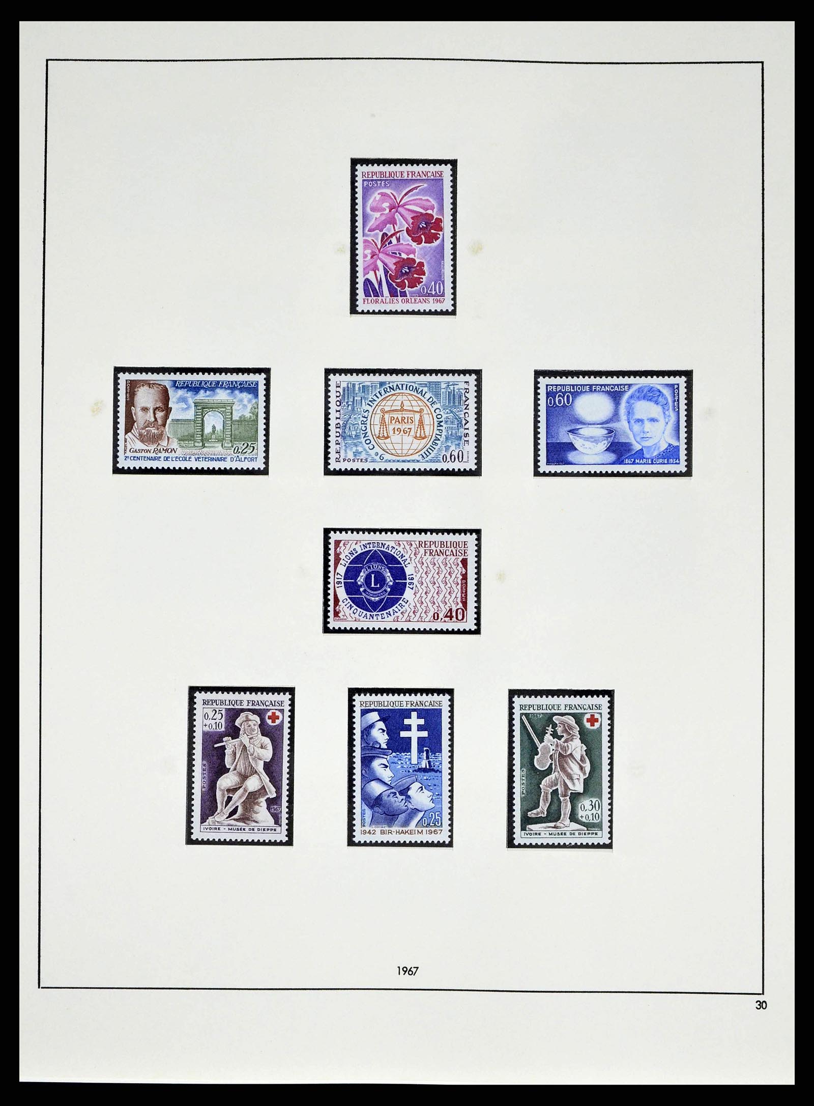 38640 0108 - Stamp collection 38640 France 1900-1974.