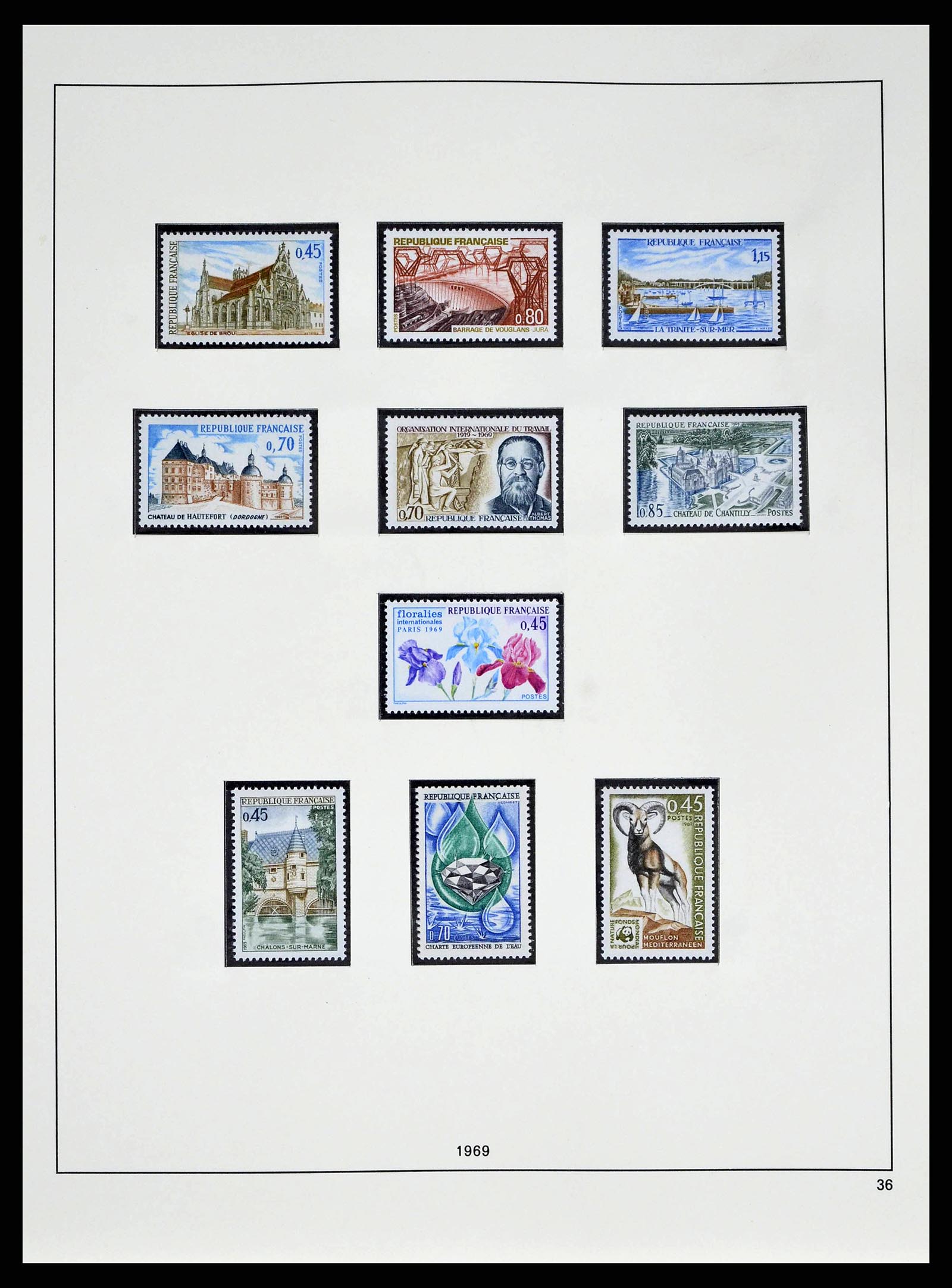 38640 0114 - Stamp collection 38640 France 1900-1974.