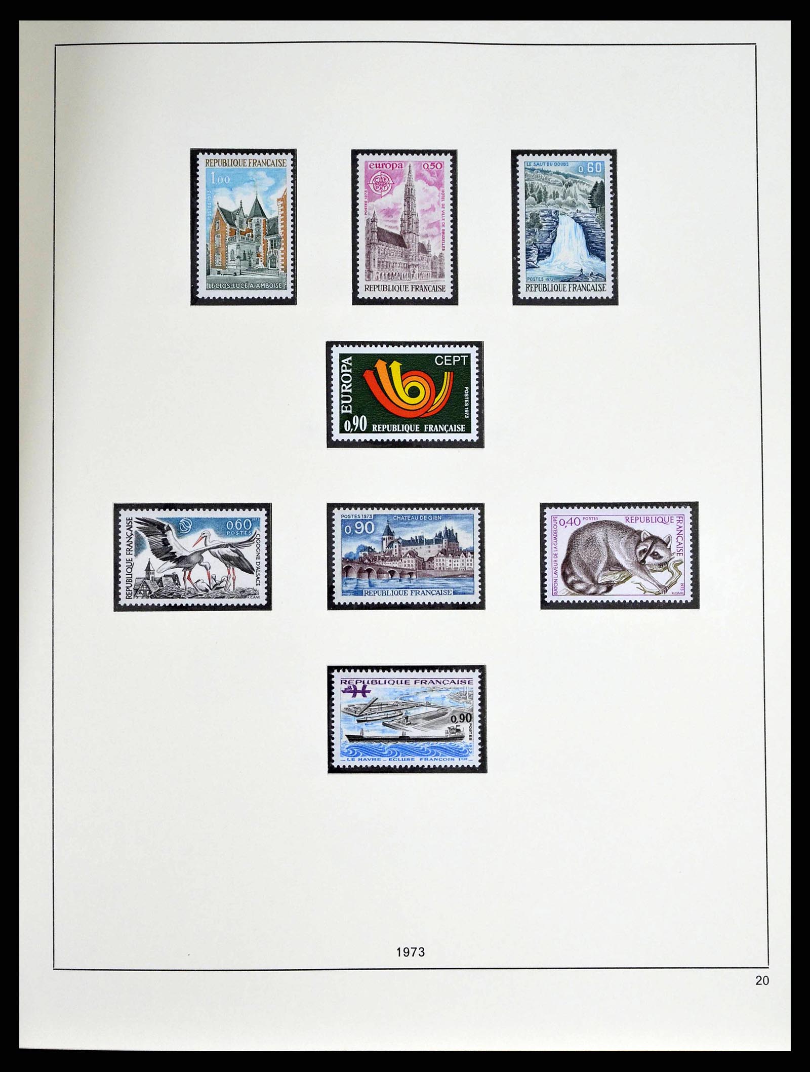 38640 0139 - Stamp collection 38640 France 1900-1974.