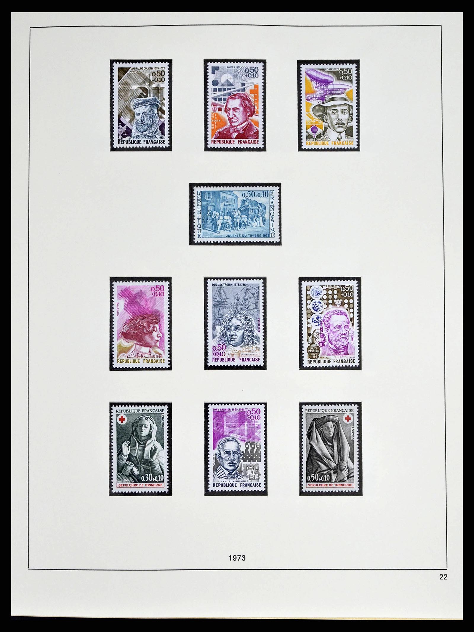 38640 0141 - Postzegelverzameling 38640 Frankrijk 1900-1974.