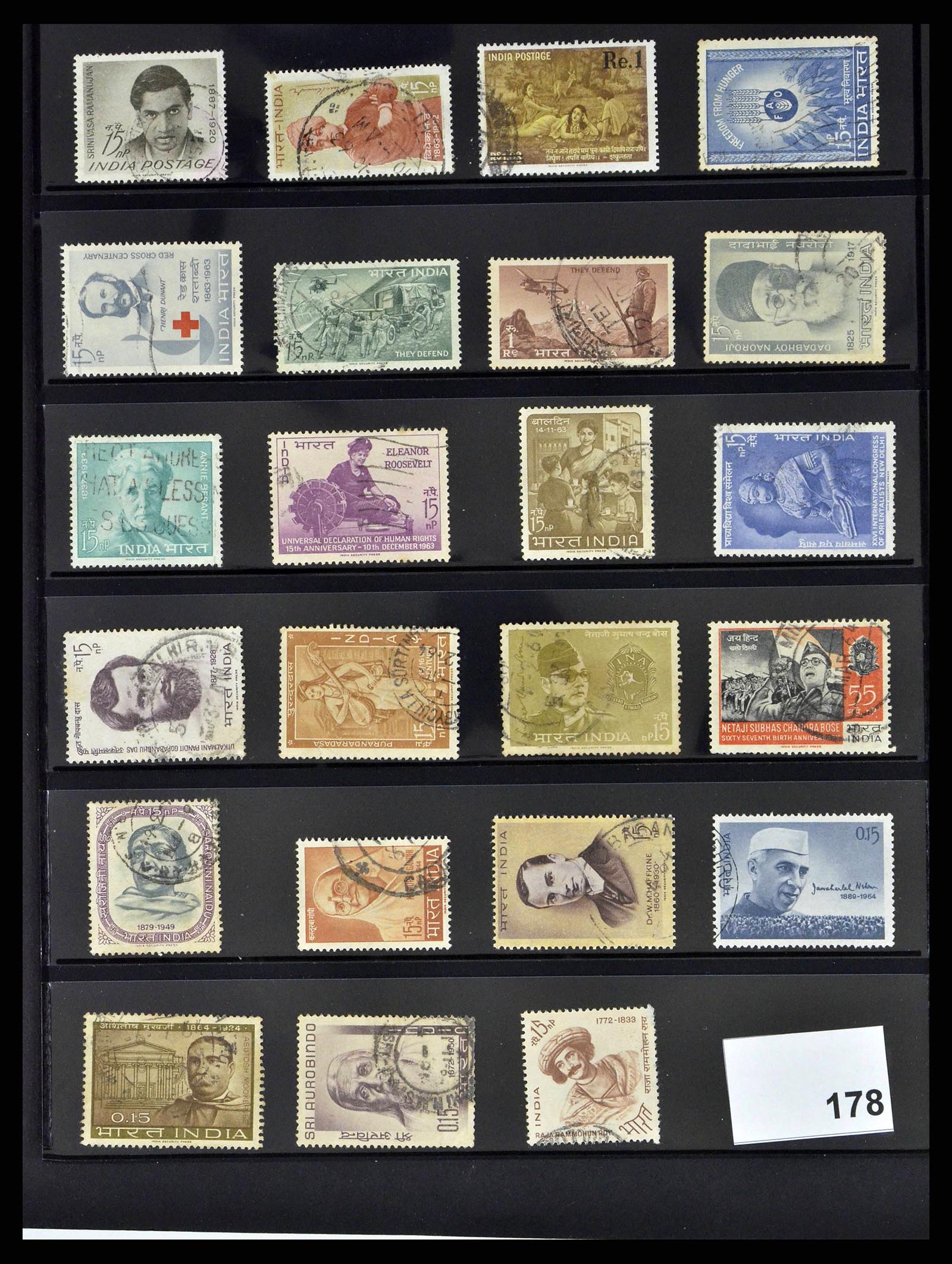 38642 0007 - Stamp collection 38642 India 1949-2012.