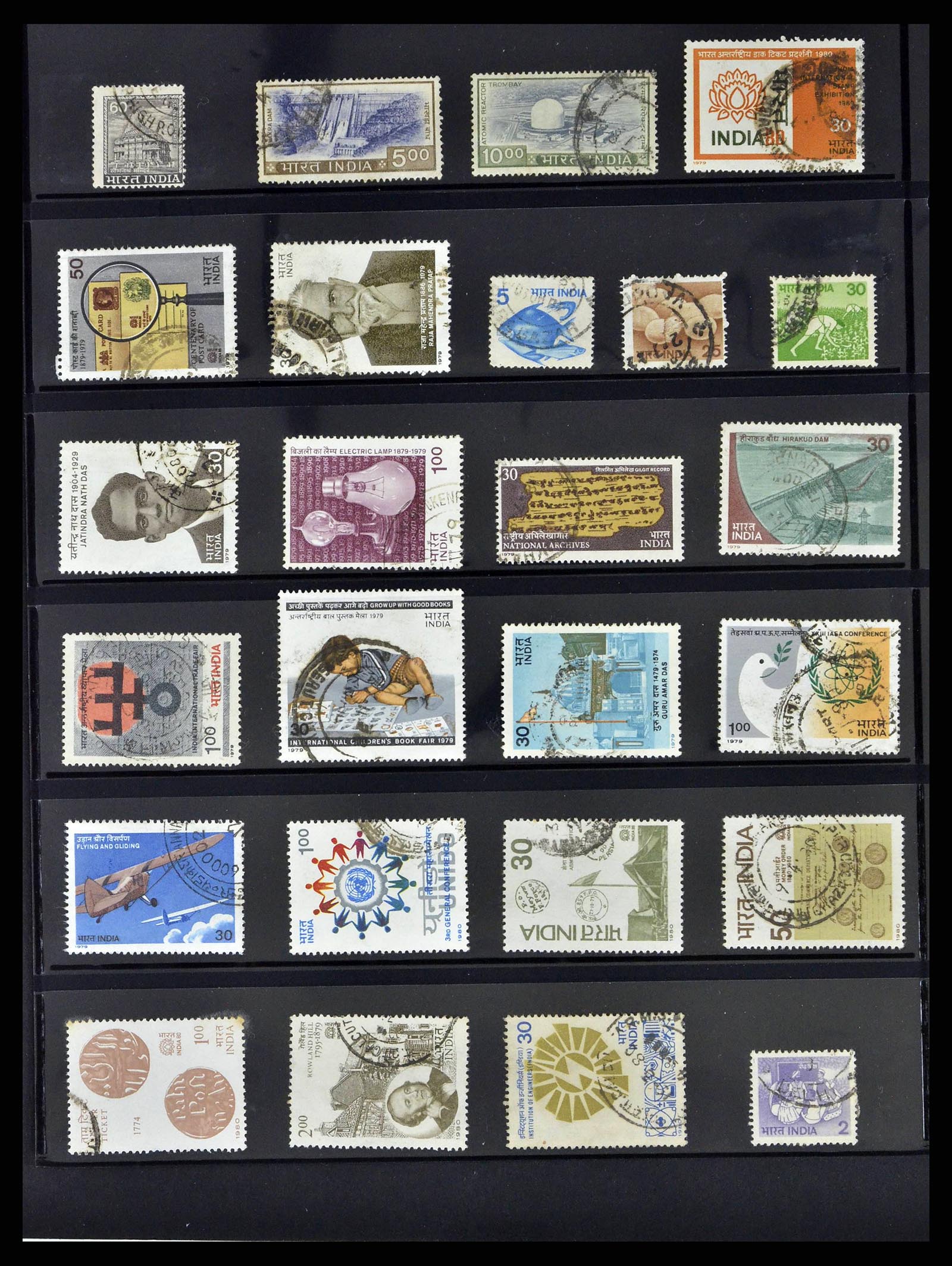 38642 0027 - Stamp collection 38642 India 1949-2012.