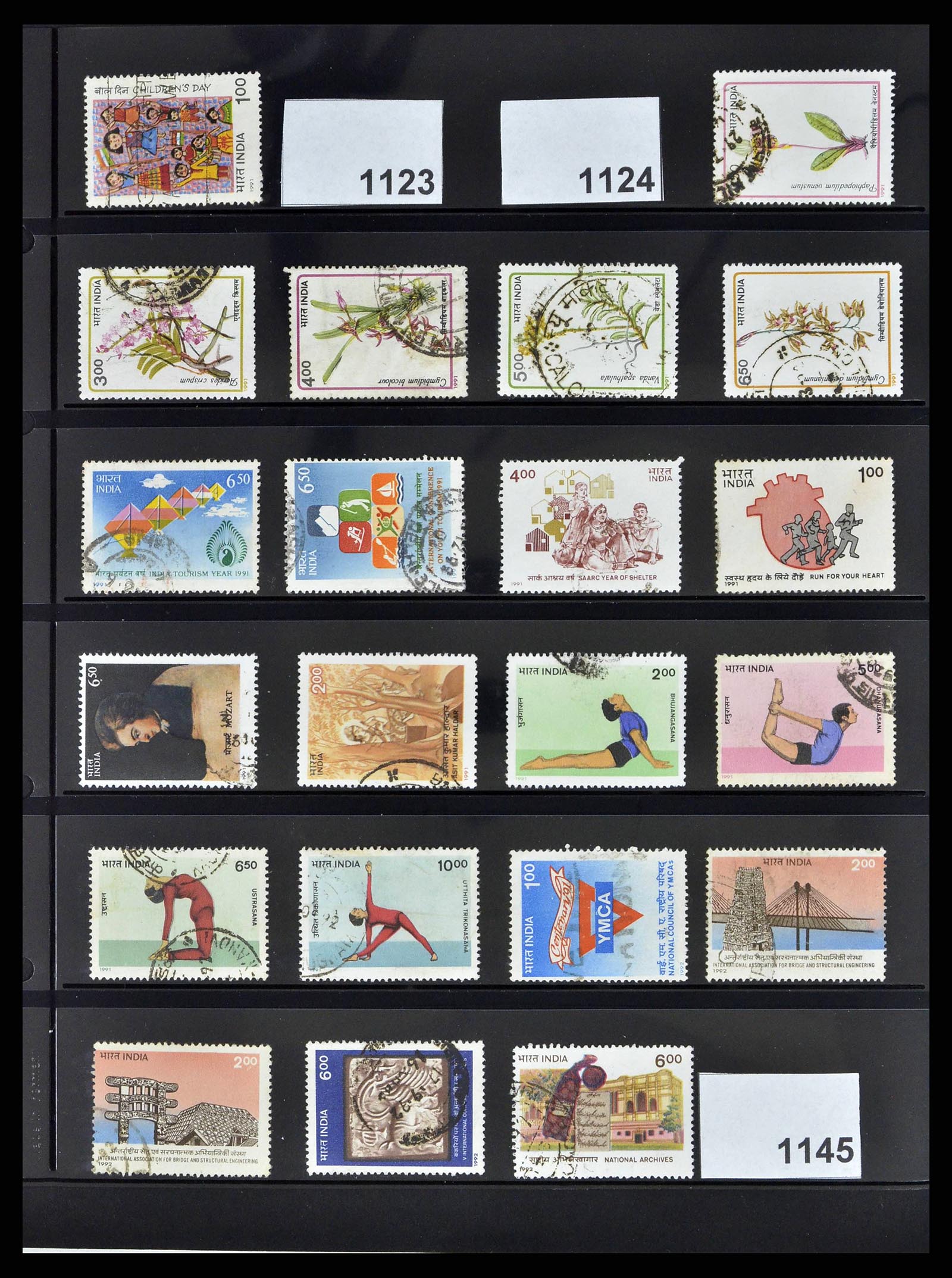 38642 0056 - Stamp collection 38642 India 1949-2012.