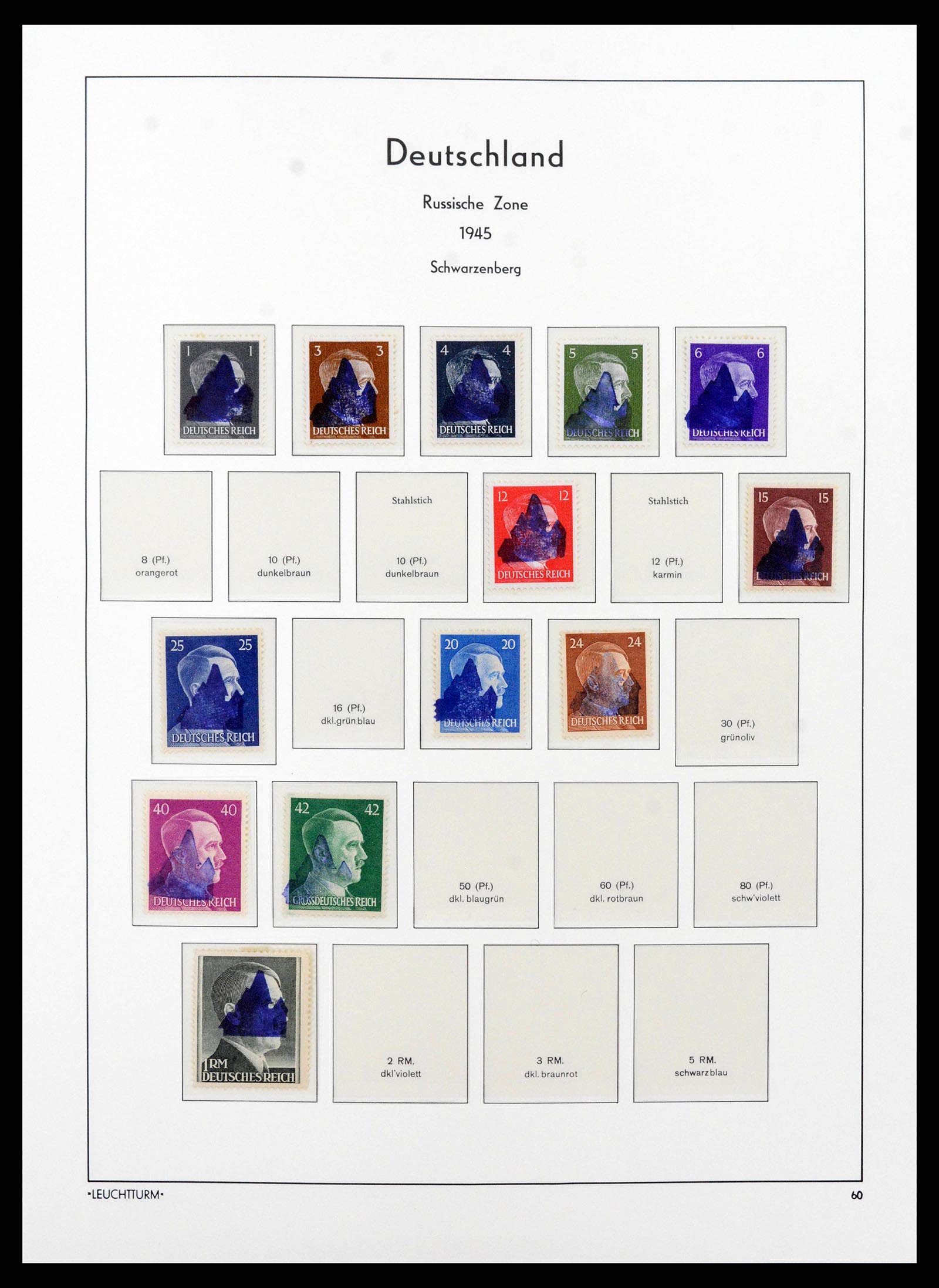 38644 0017 - Postzegelverzameling 38644 Duitse Zones 1945-1948.
