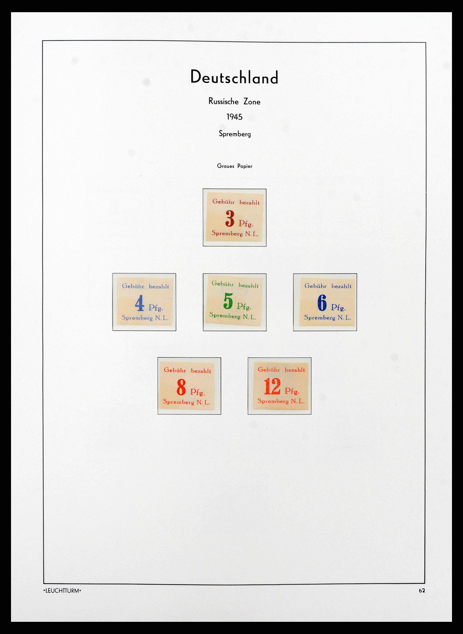 38644 0019 - Stamp collection 38644 German Zones 1945-1948.