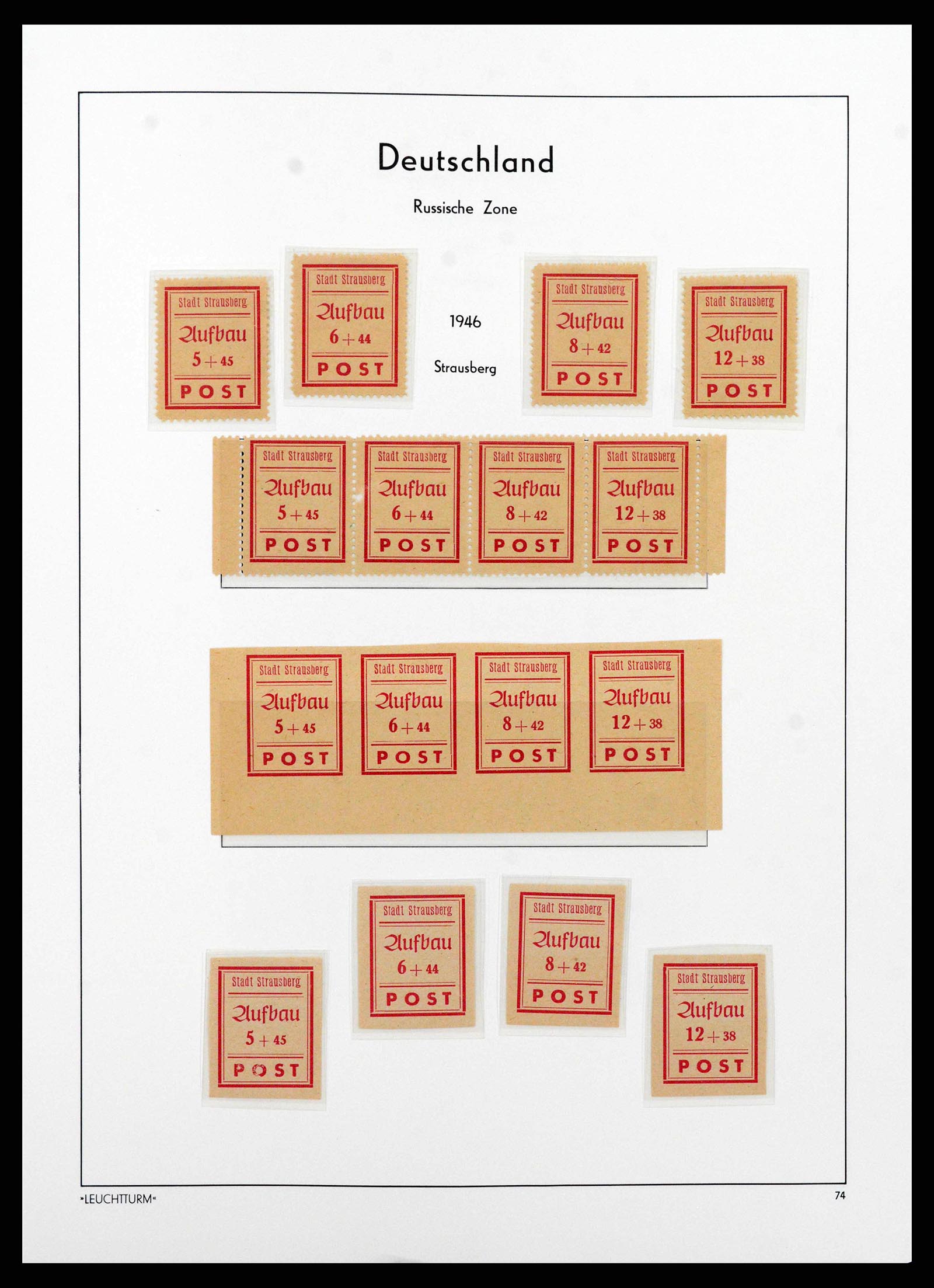 38644 0024 - Postzegelverzameling 38644 Duitse Zones 1945-1948.