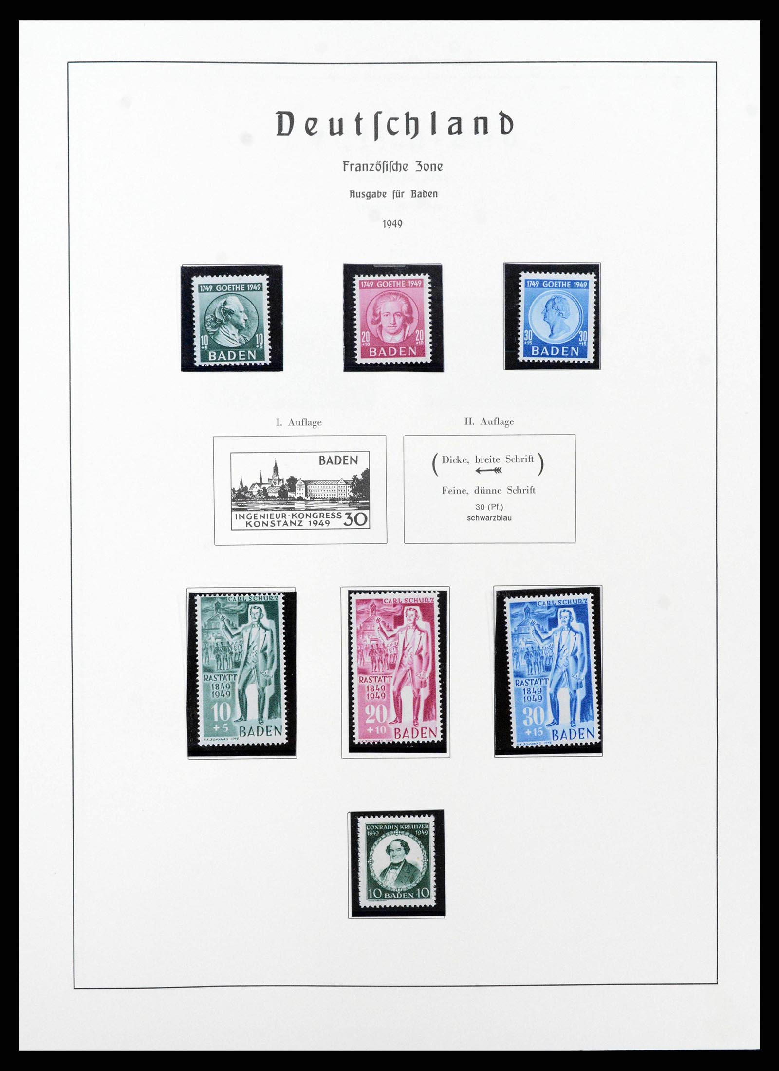 38644 0064 - Postzegelverzameling 38644 Duitse Zones 1945-1948.