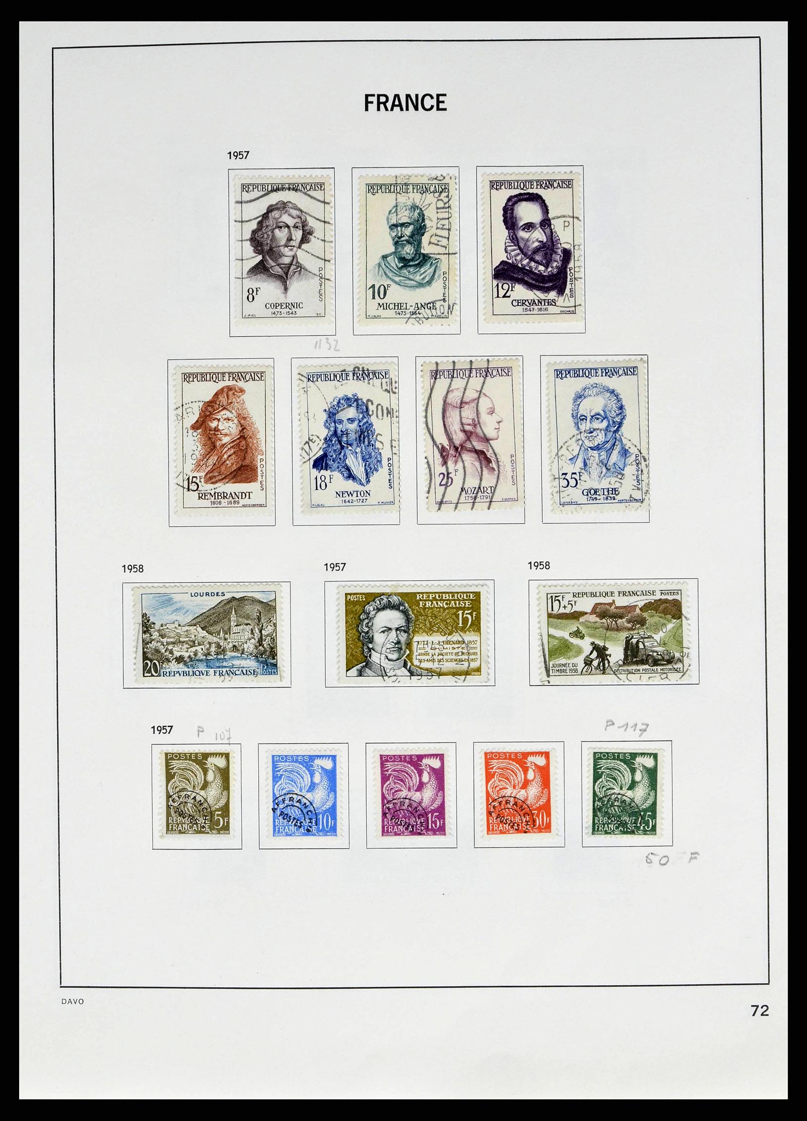 38645 0076 - Stamp collection 38645 France 1849-1983.