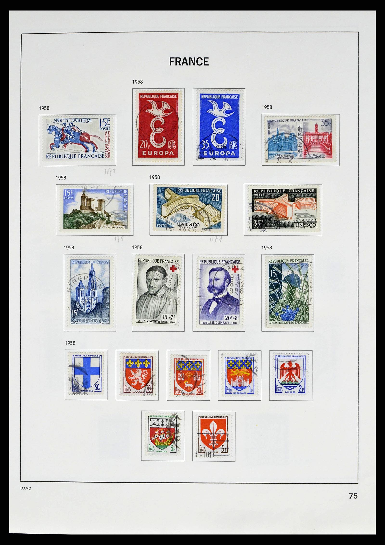38645 0079 - Stamp collection 38645 France 1849-1983.
