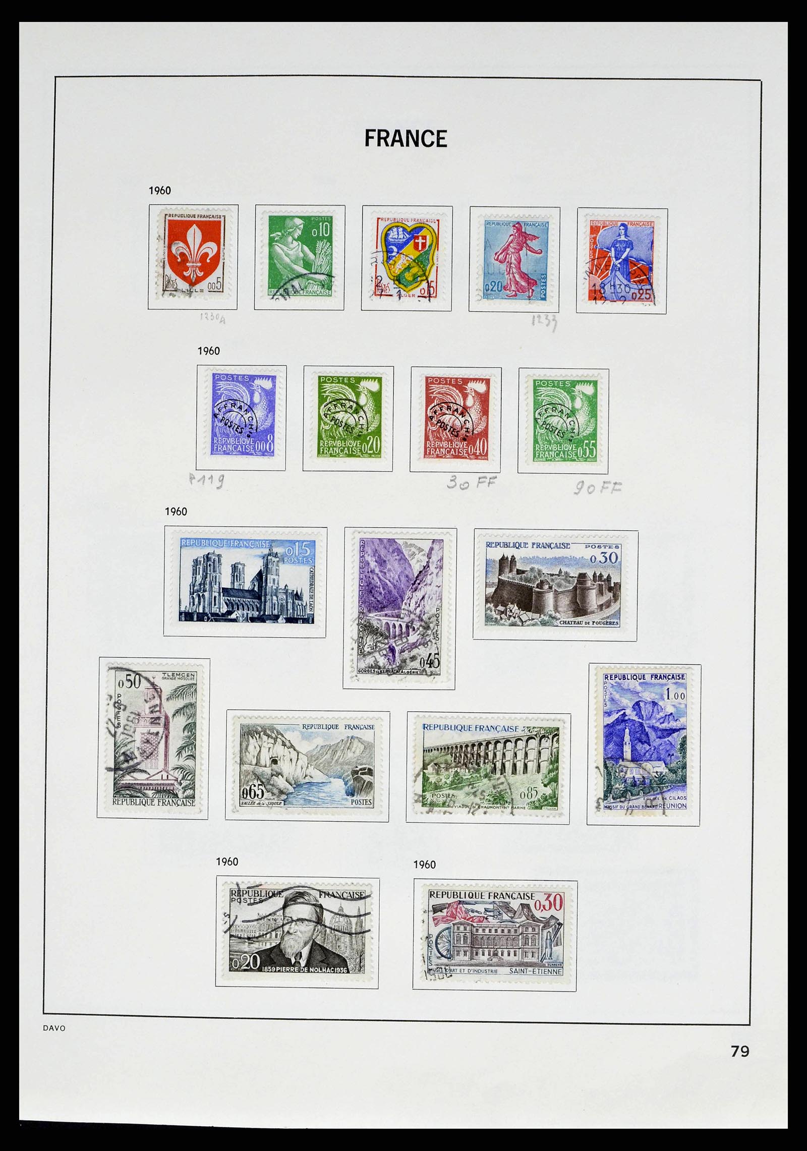 38645 0083 - Stamp collection 38645 France 1849-1983.
