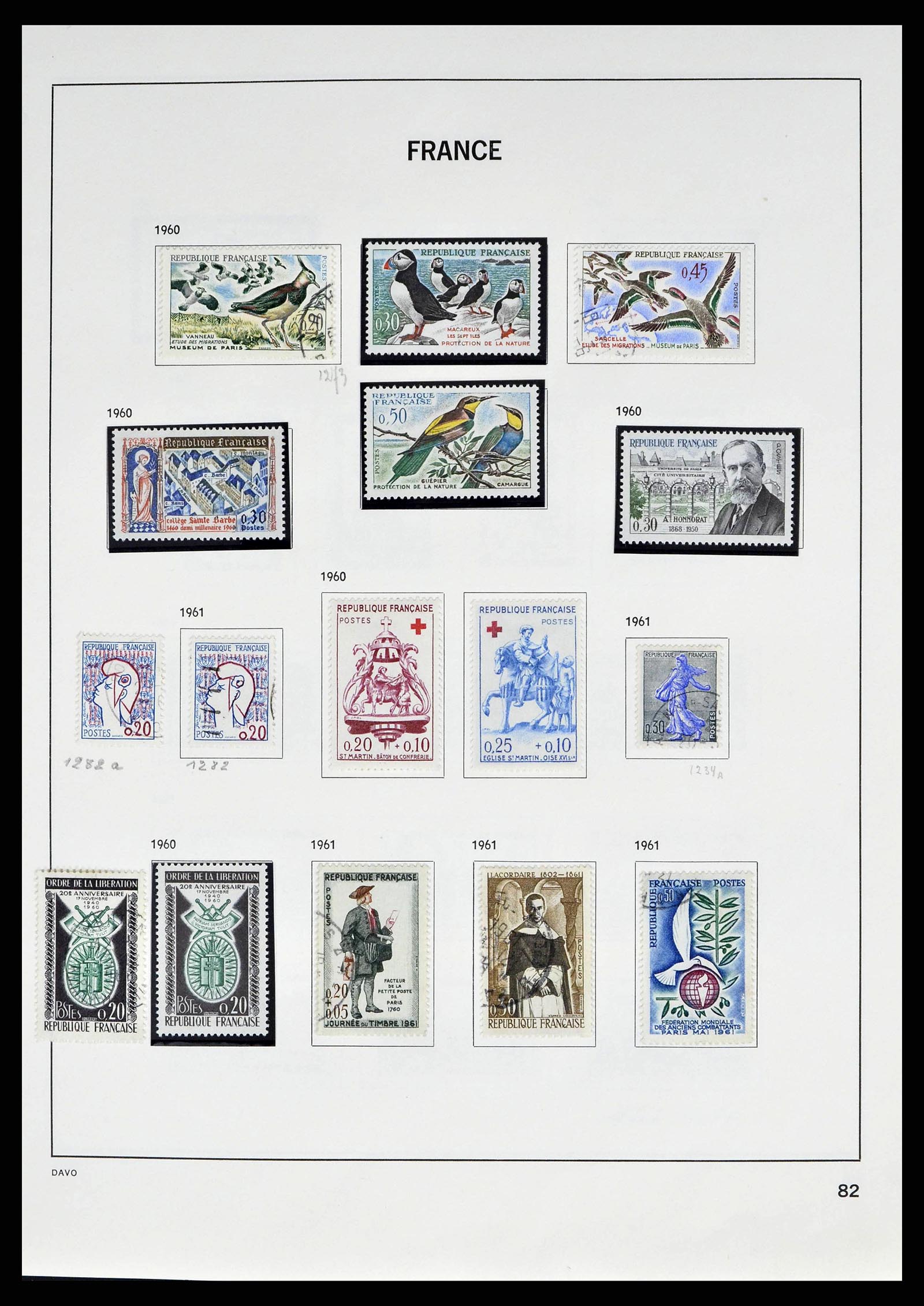 38645 0086 - Stamp collection 38645 France 1849-1983.