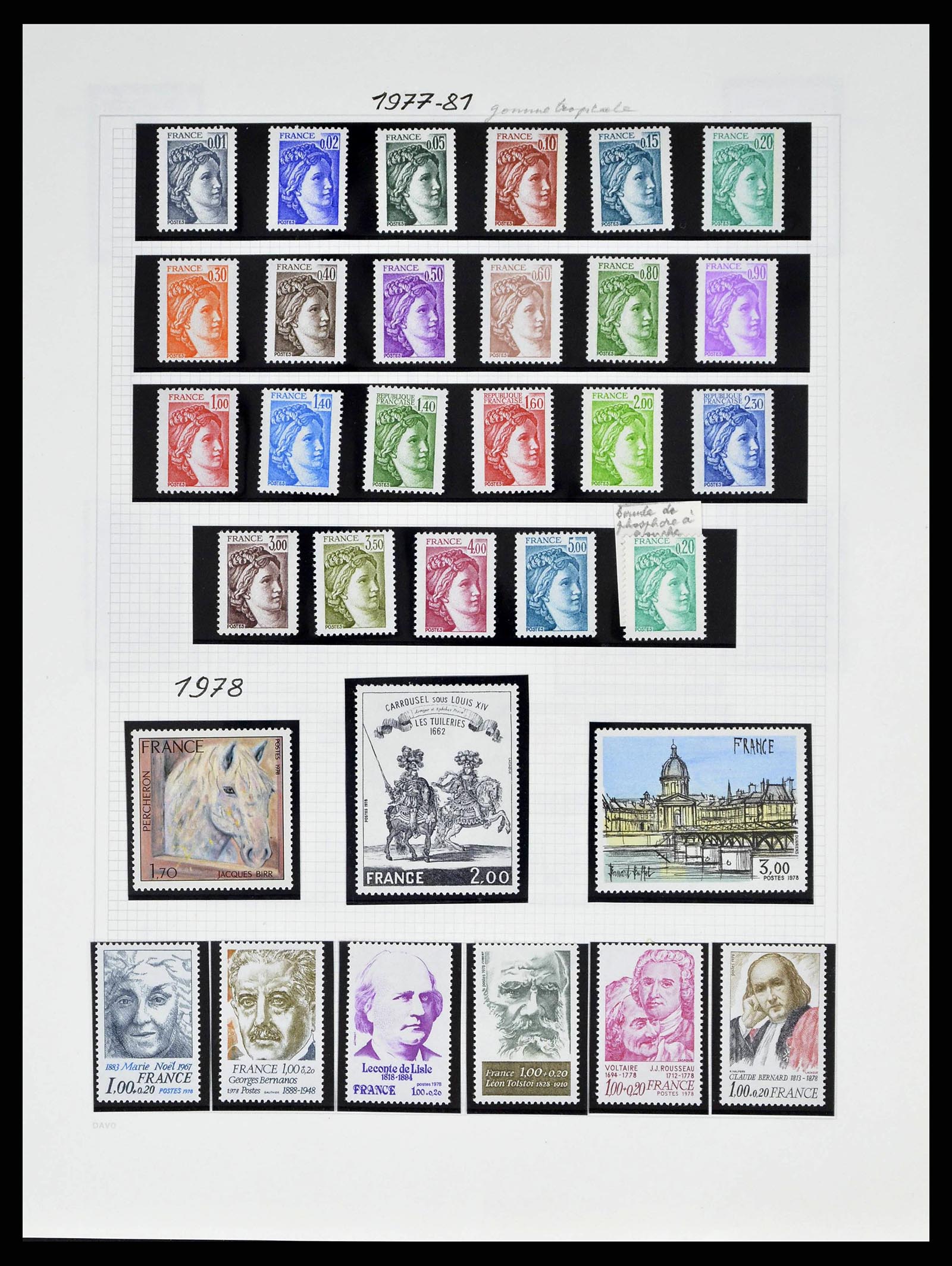 38645 0149 - Stamp collection 38645 France 1849-1983.