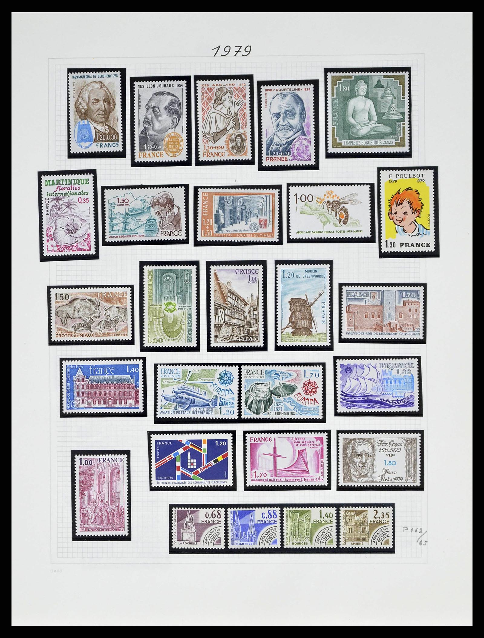 38645 0152 - Stamp collection 38645 France 1849-1983.
