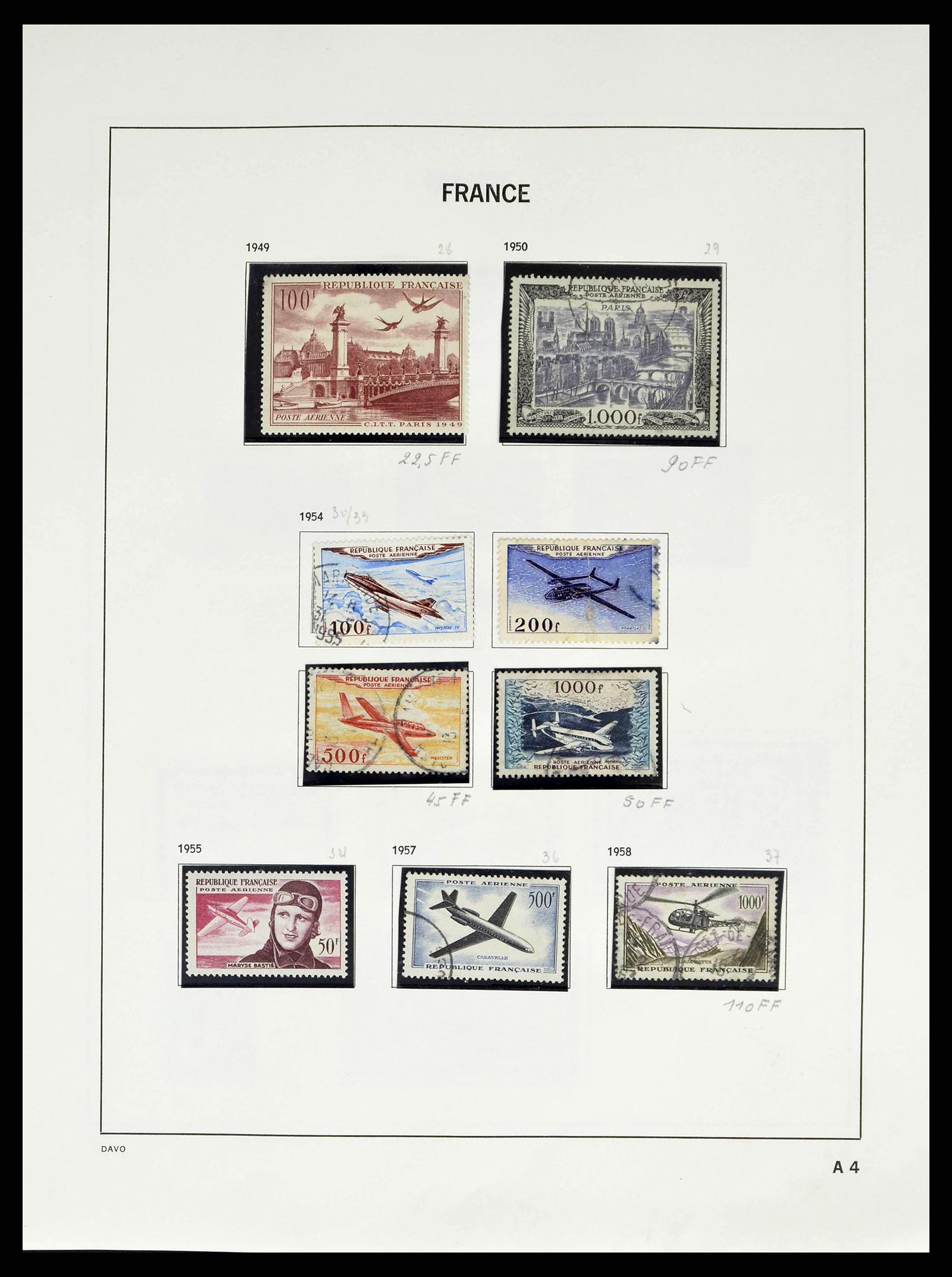 38645 0168 - Stamp collection 38645 France 1849-1983.