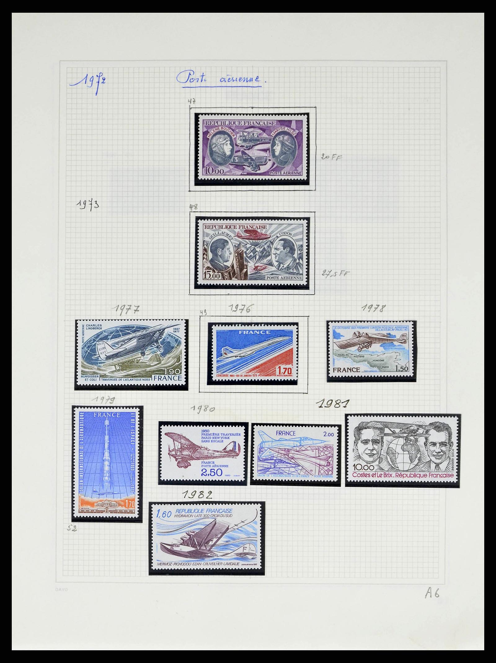 38645 0170 - Stamp collection 38645 France 1849-1983.