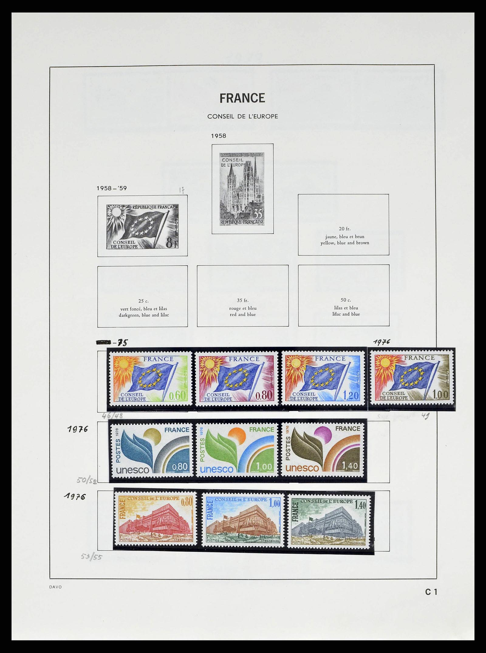 38645 0173 - Stamp collection 38645 France 1849-1983.