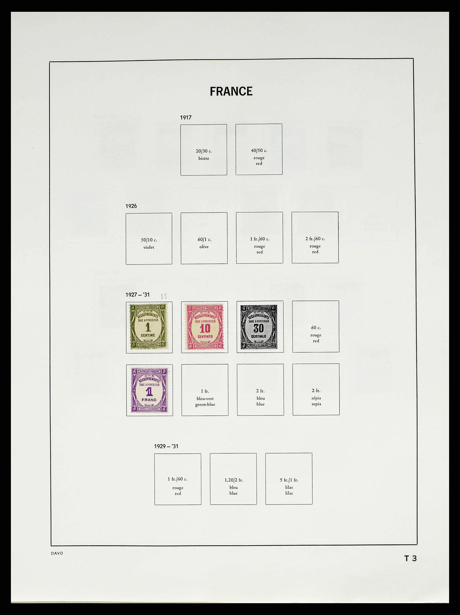 38645 0177 - Stamp collection 38645 France 1849-1983.