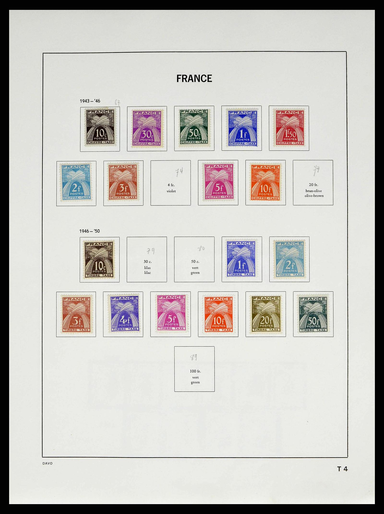38645 0178 - Stamp collection 38645 France 1849-1983.
