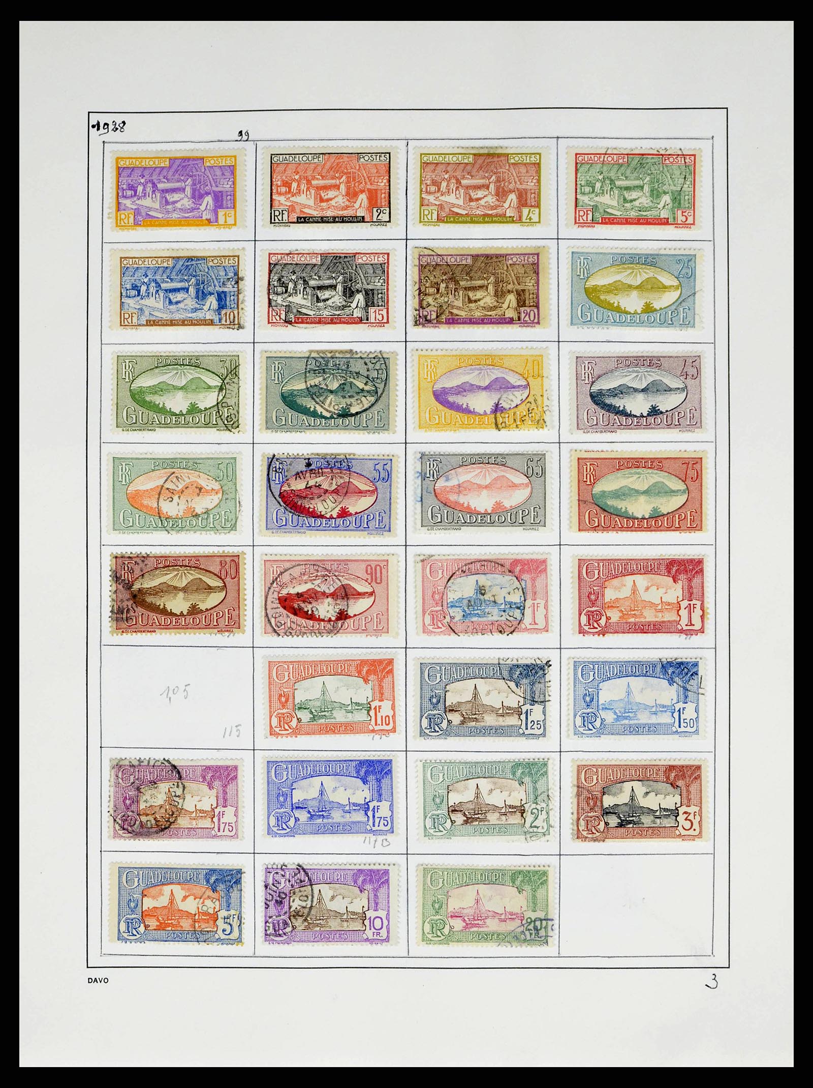 38645 0183 - Postzegelverzameling 38645 Frankrijk 1849-1983.