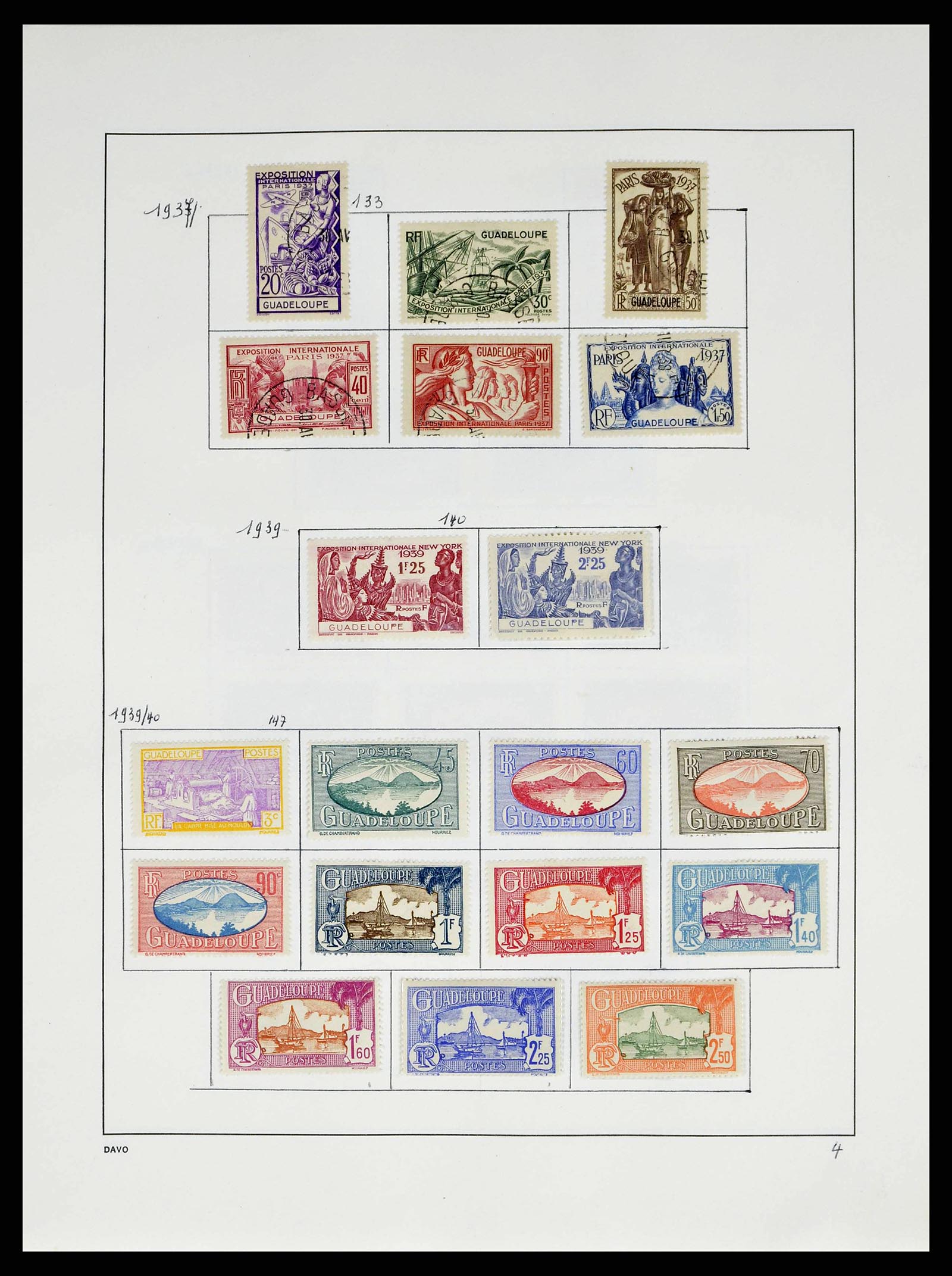 38645 0184 - Postzegelverzameling 38645 Frankrijk 1849-1983.