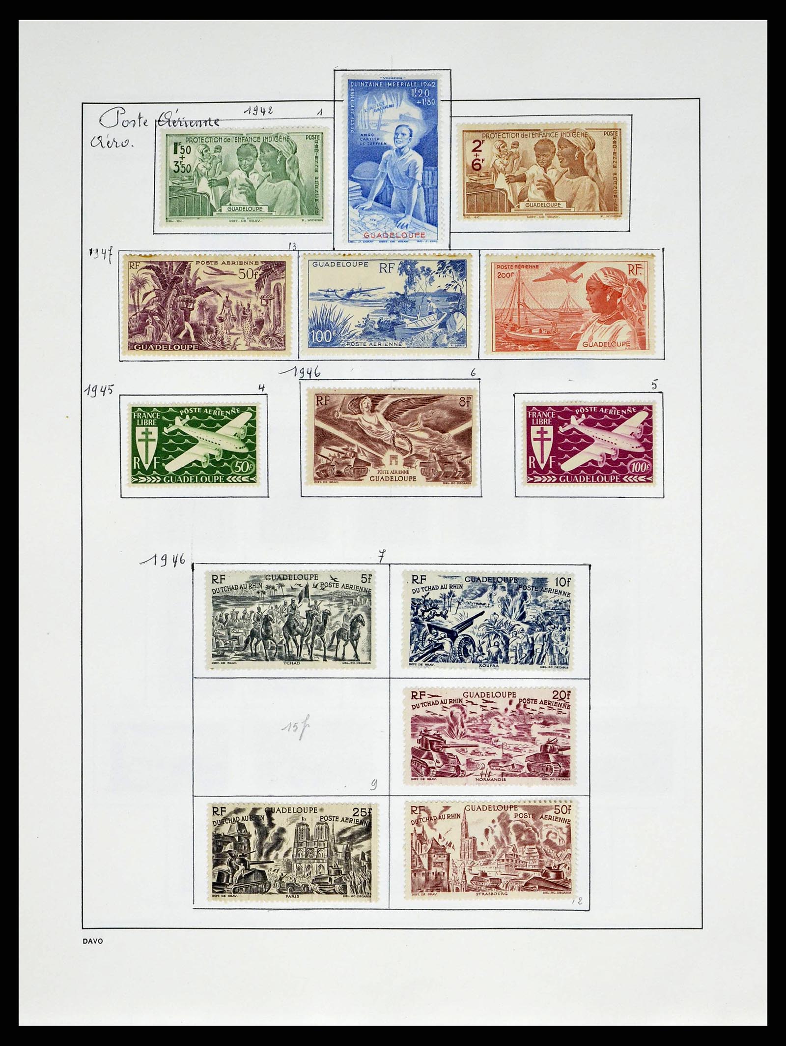 38645 0188 - Postzegelverzameling 38645 Frankrijk 1849-1983.