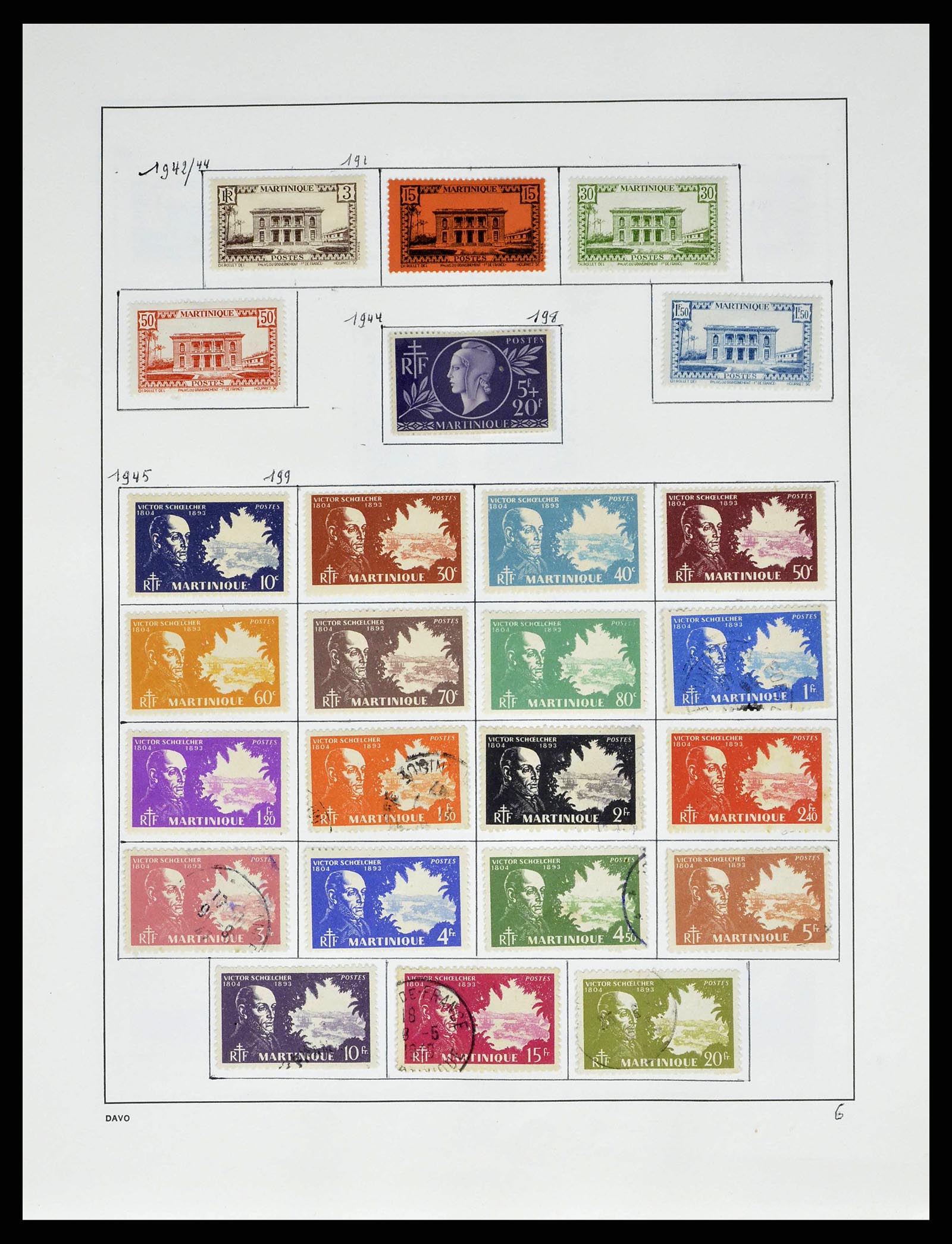 38645 0194 - Postzegelverzameling 38645 Frankrijk 1849-1983.