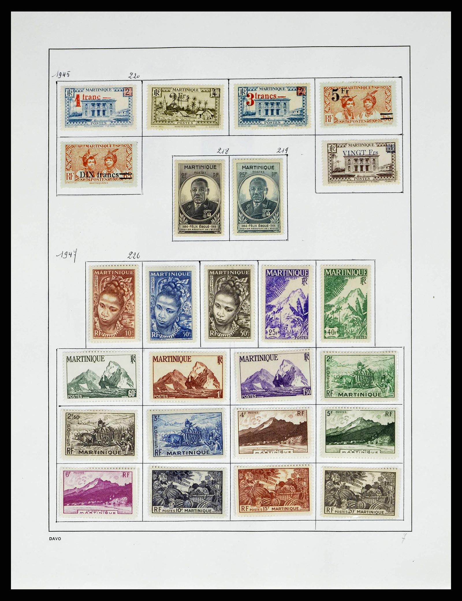 38645 0195 - Postzegelverzameling 38645 Frankrijk 1849-1983.
