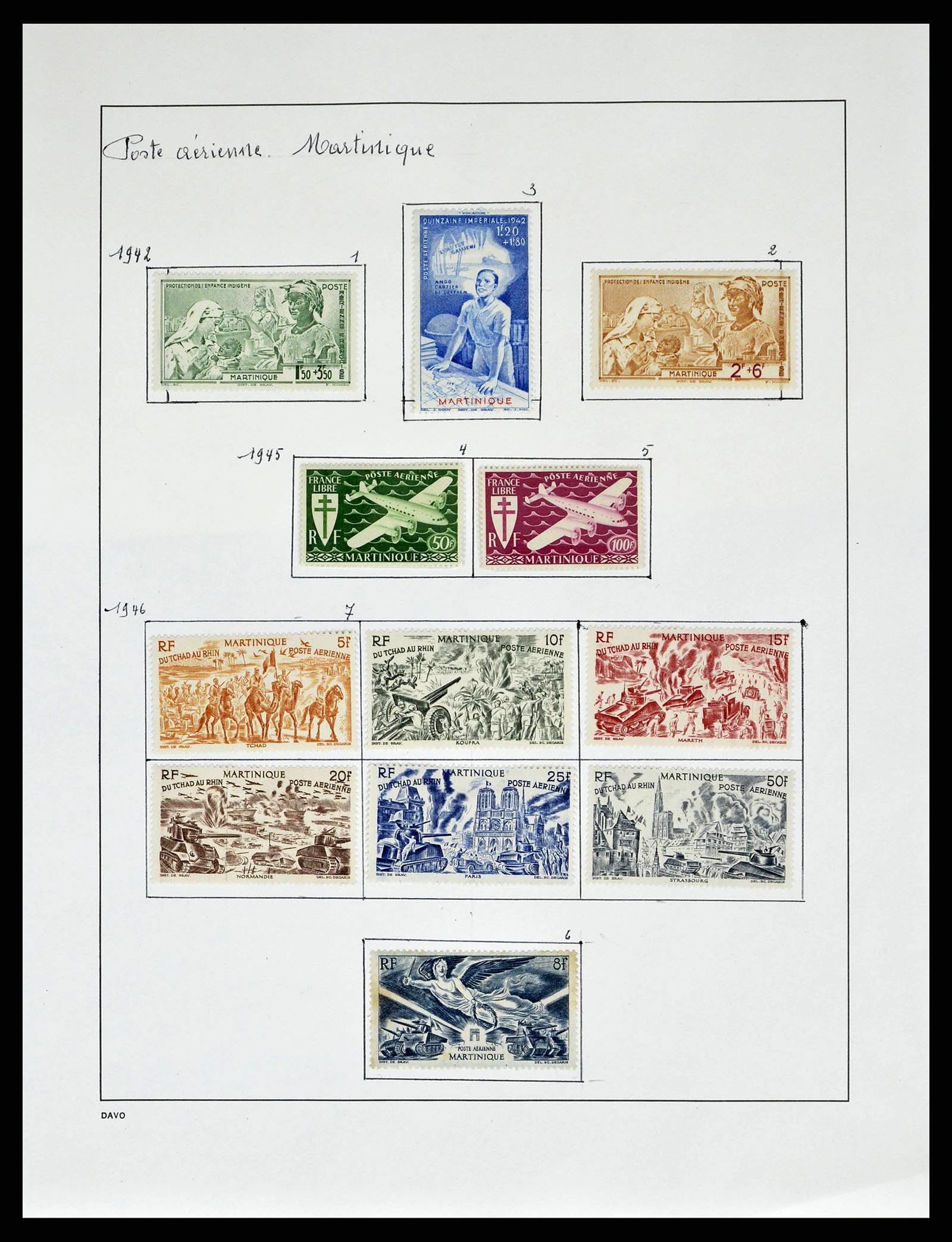 38645 0196 - Stamp collection 38645 France 1849-1983.