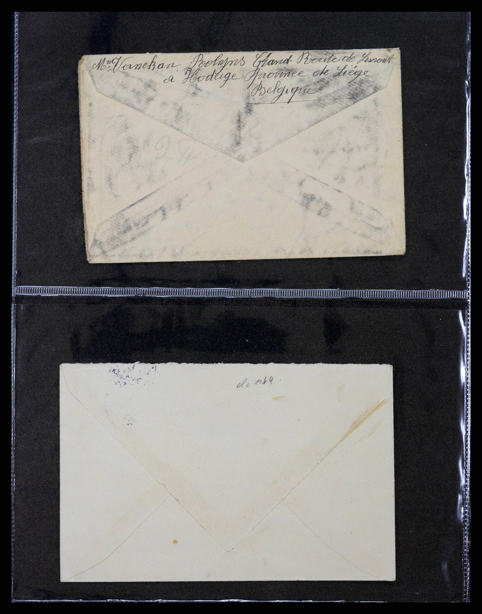 38646 0107 - Postzegelverzameling 38646 Duitsland brieven en kaarten 1940-1945.