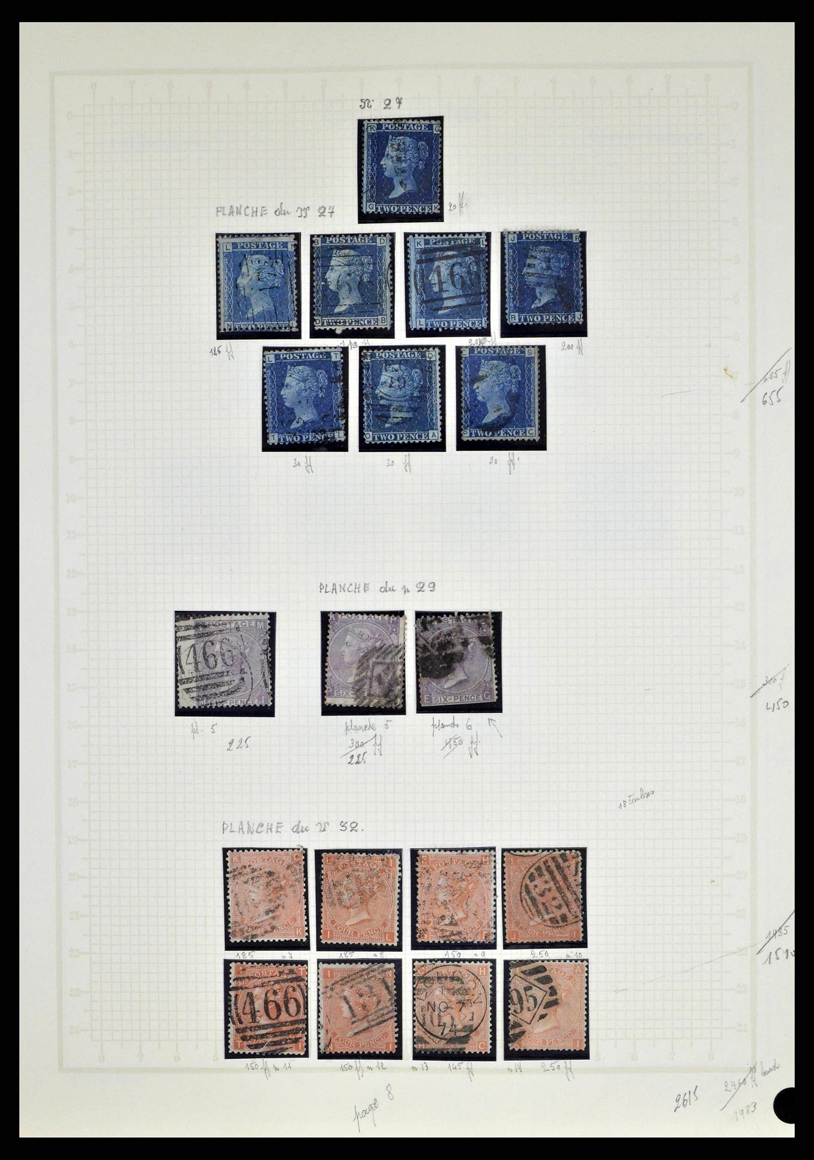 38649 0014 - Postzegelverzameling 38649 Engeland 1840-1971.