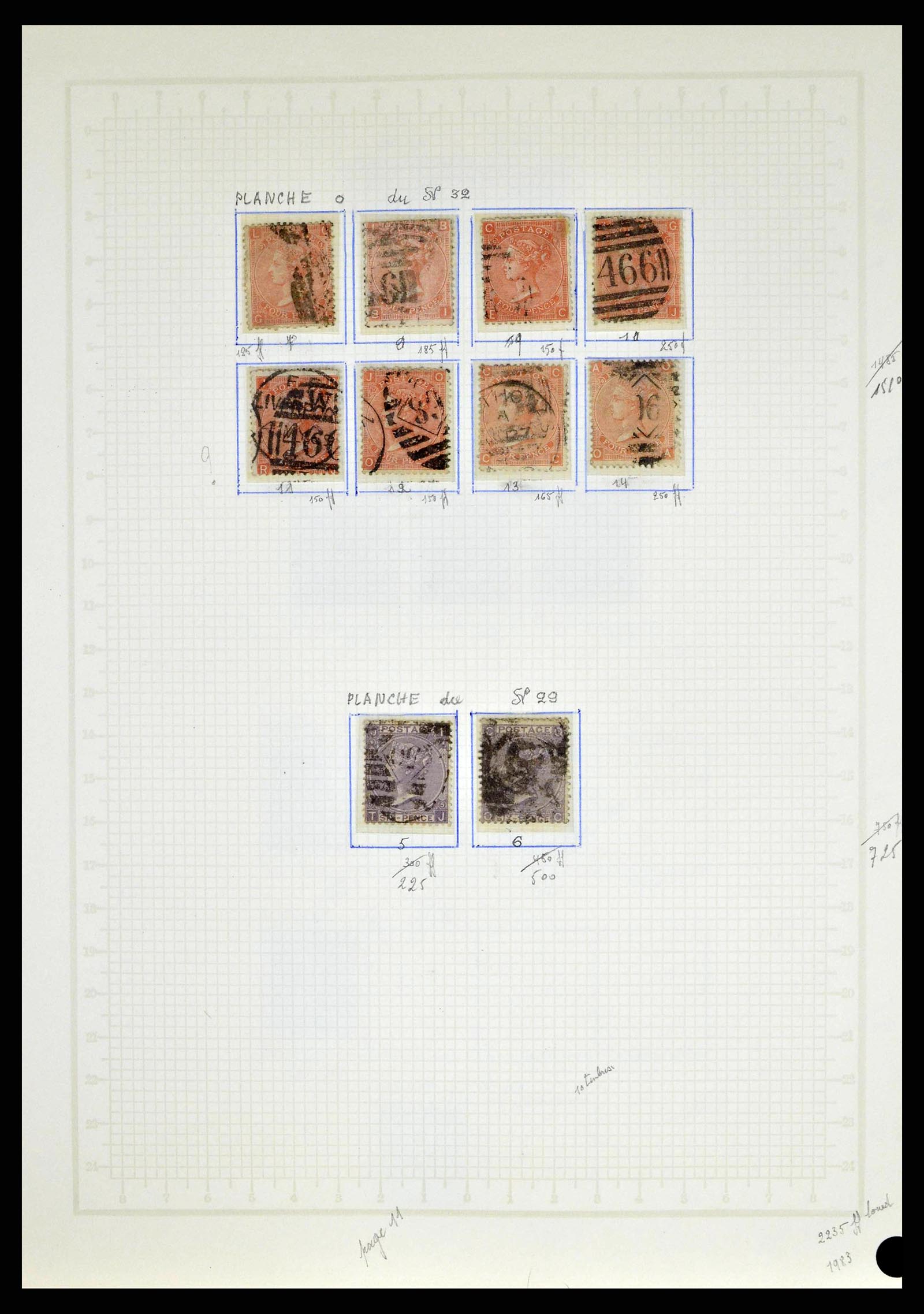 38649 0017 - Postzegelverzameling 38649 Engeland 1840-1971.