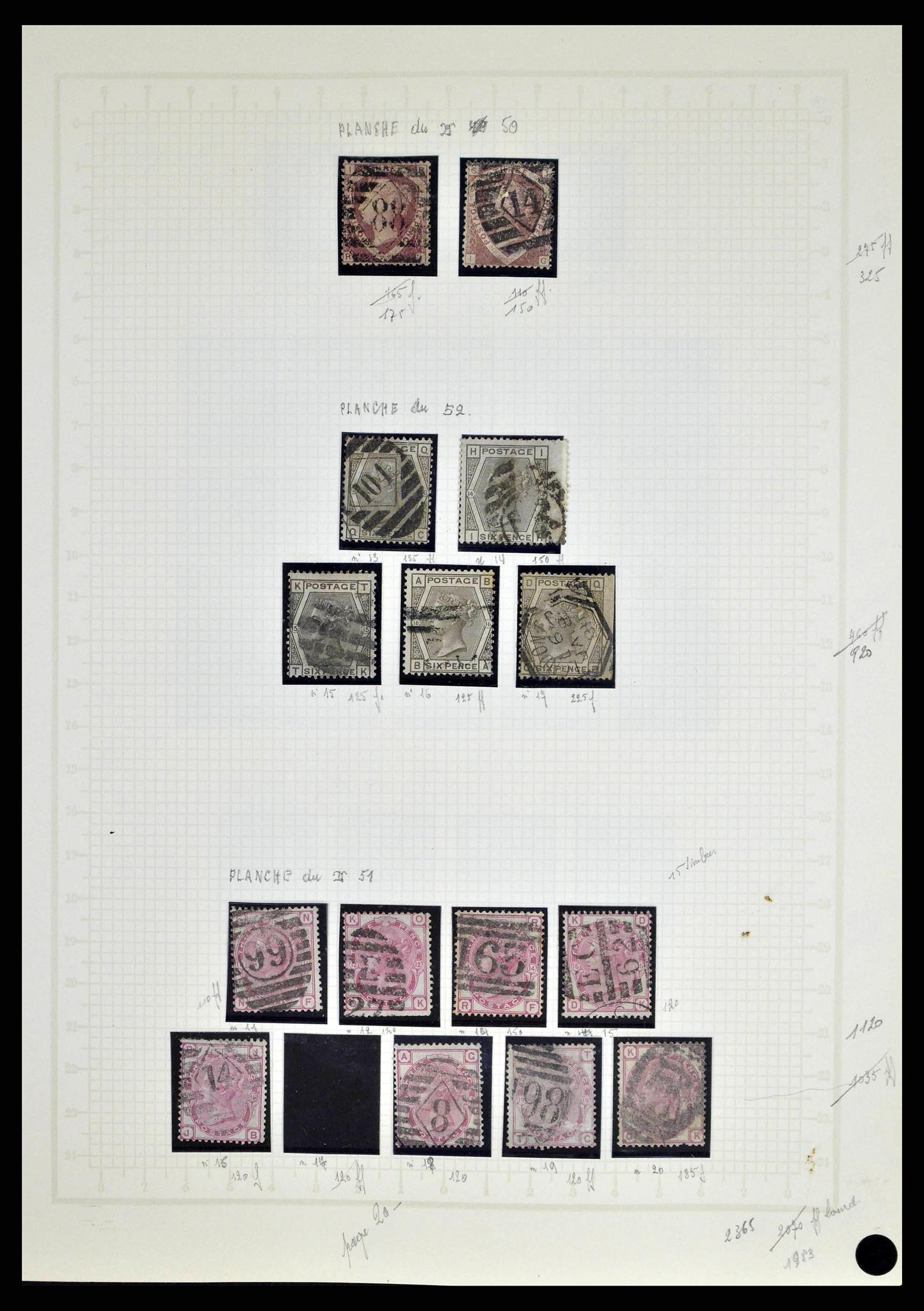 38649 0026 - Postzegelverzameling 38649 Engeland 1840-1971.