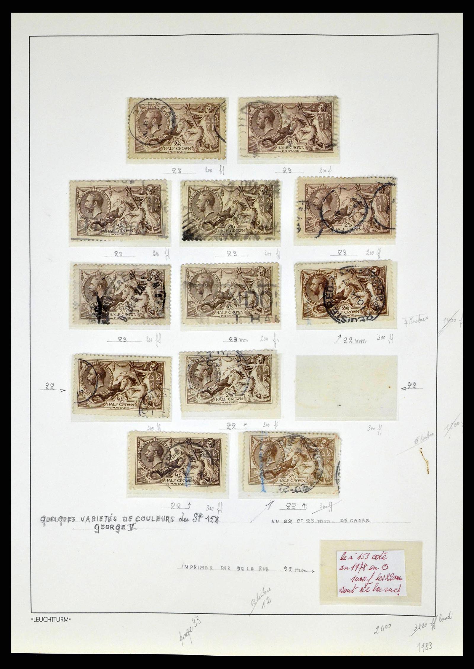 38649 0038 - Postzegelverzameling 38649 Engeland 1840-1971.