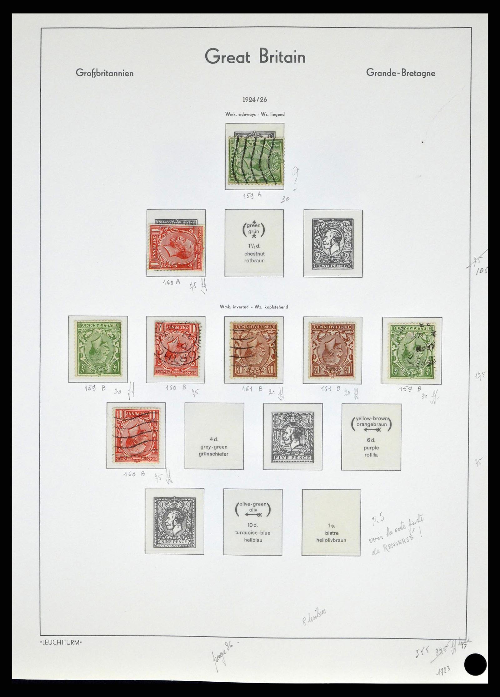 38649 0041 - Stamp collection 38649 Great Britain 1840-1971.