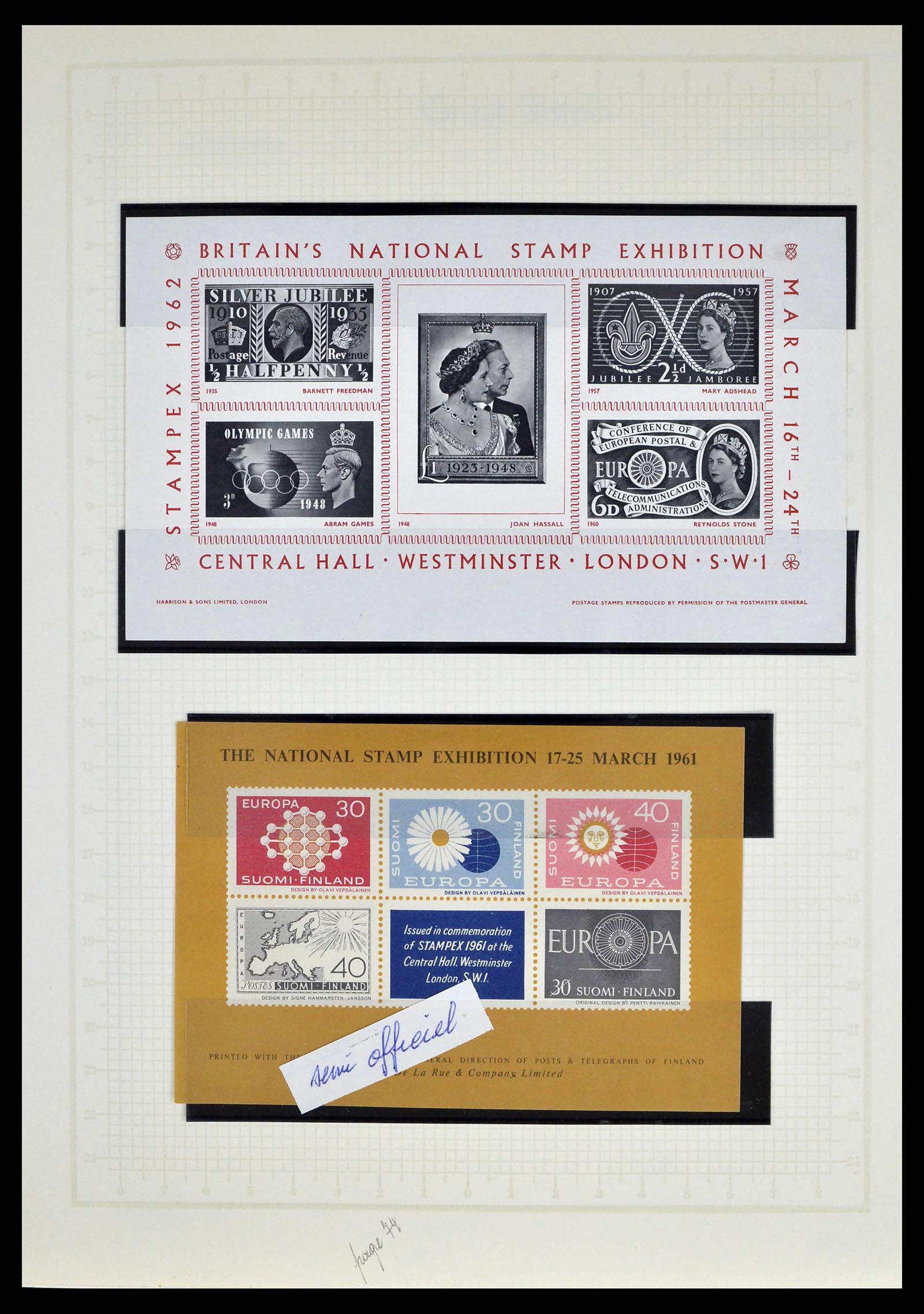 38649 0078 - Stamp collection 38649 Great Britain 1840-1971.