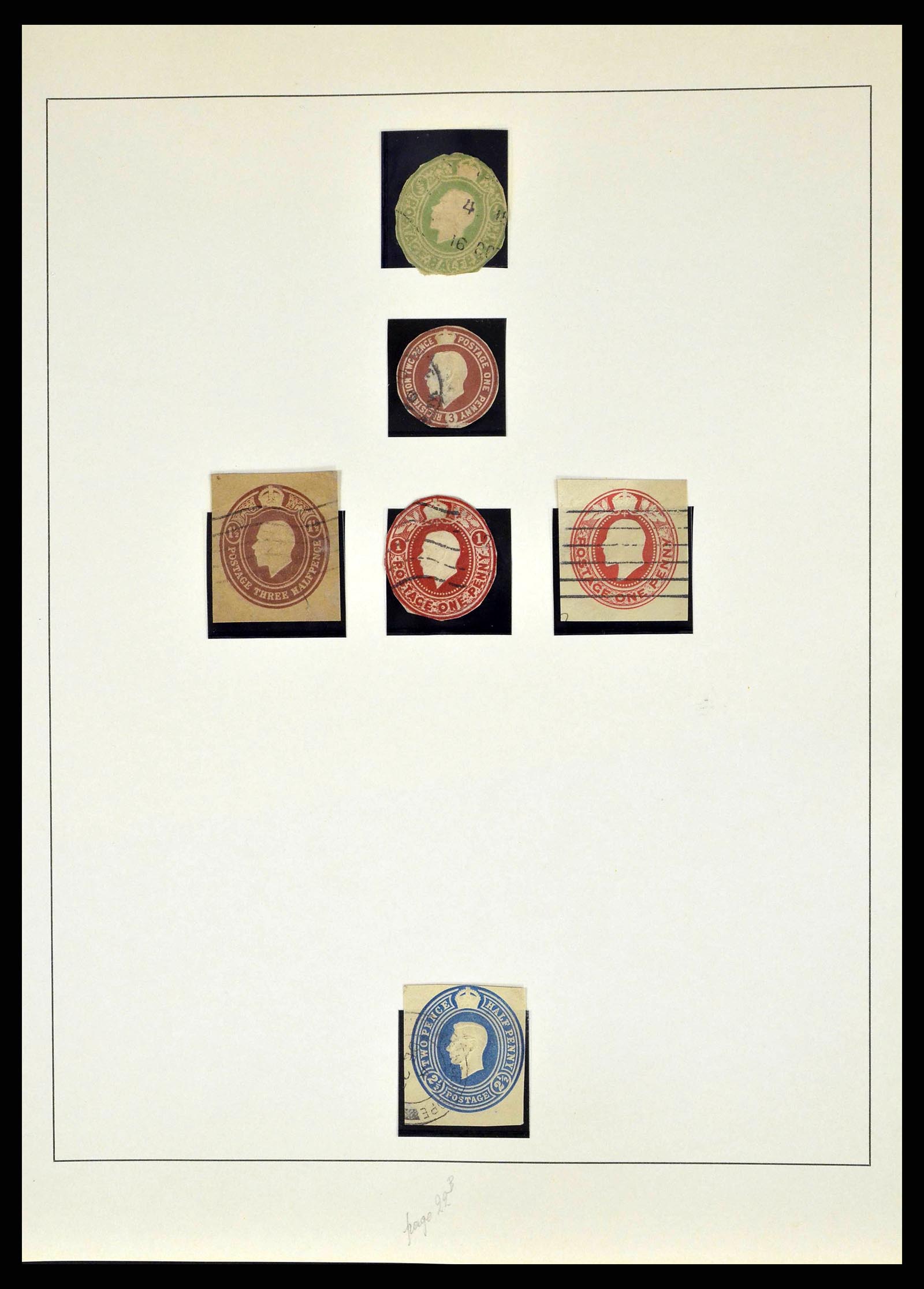 38649 0161 - Postzegelverzameling 38649 Engeland 1840-1971.