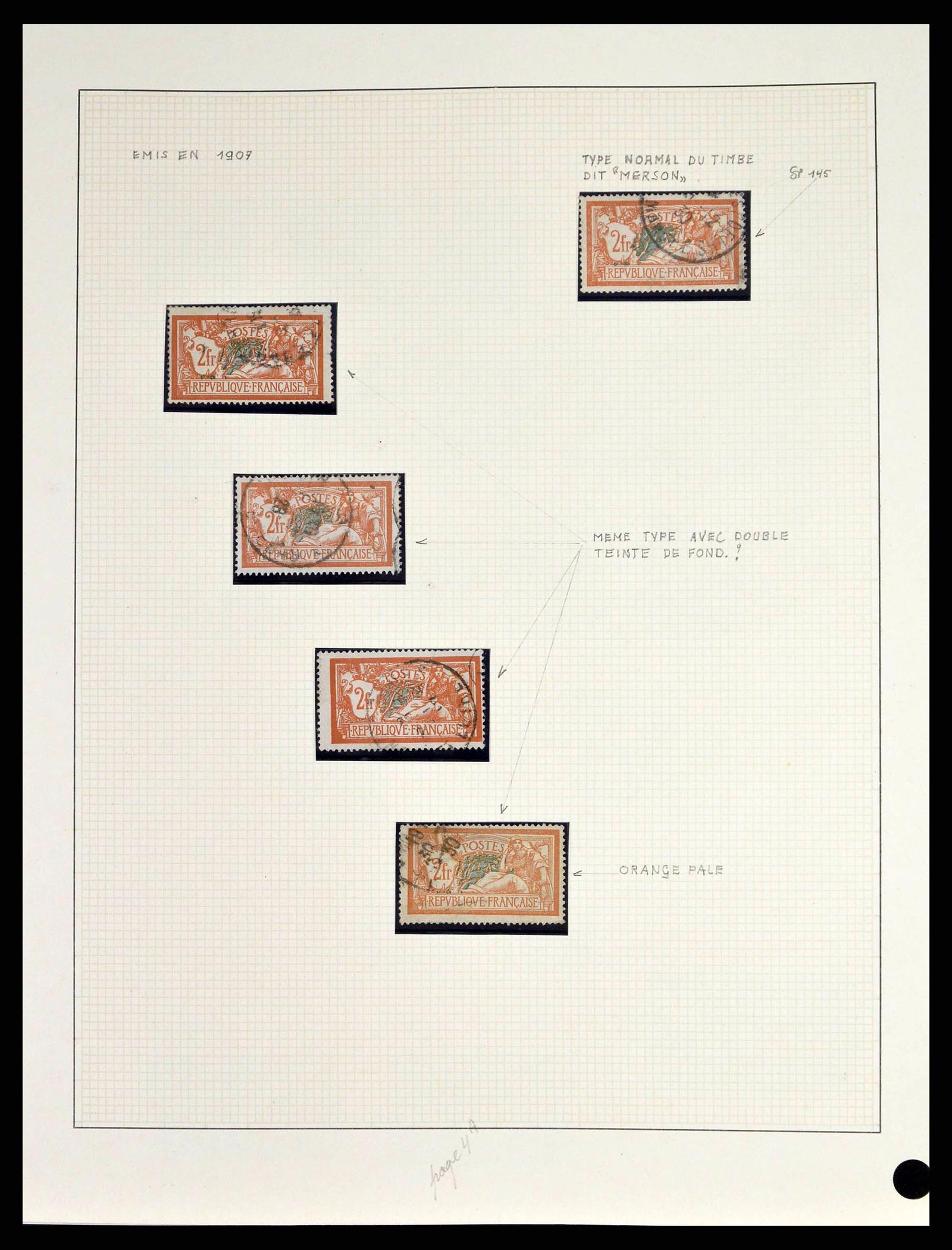 38651 0017 - Postzegelverzameling 38651 Frankrijk 1849-1978.