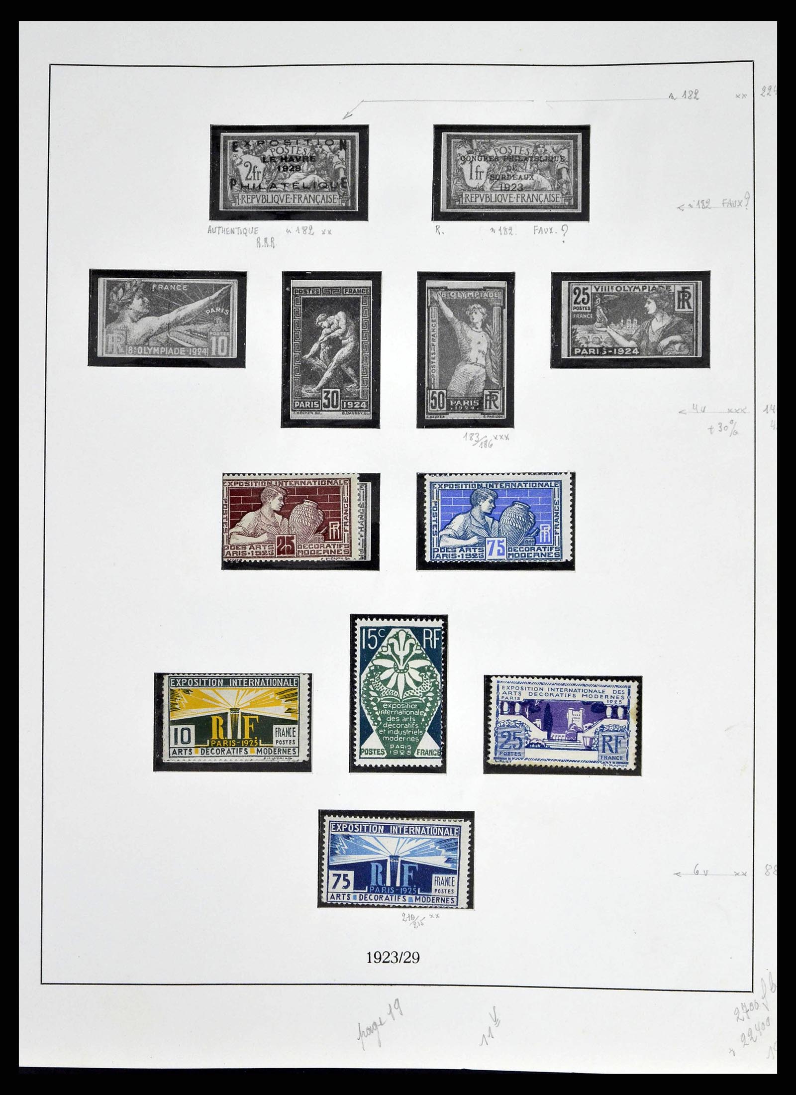 38651 0029 - Postzegelverzameling 38651 Frankrijk 1849-1978.
